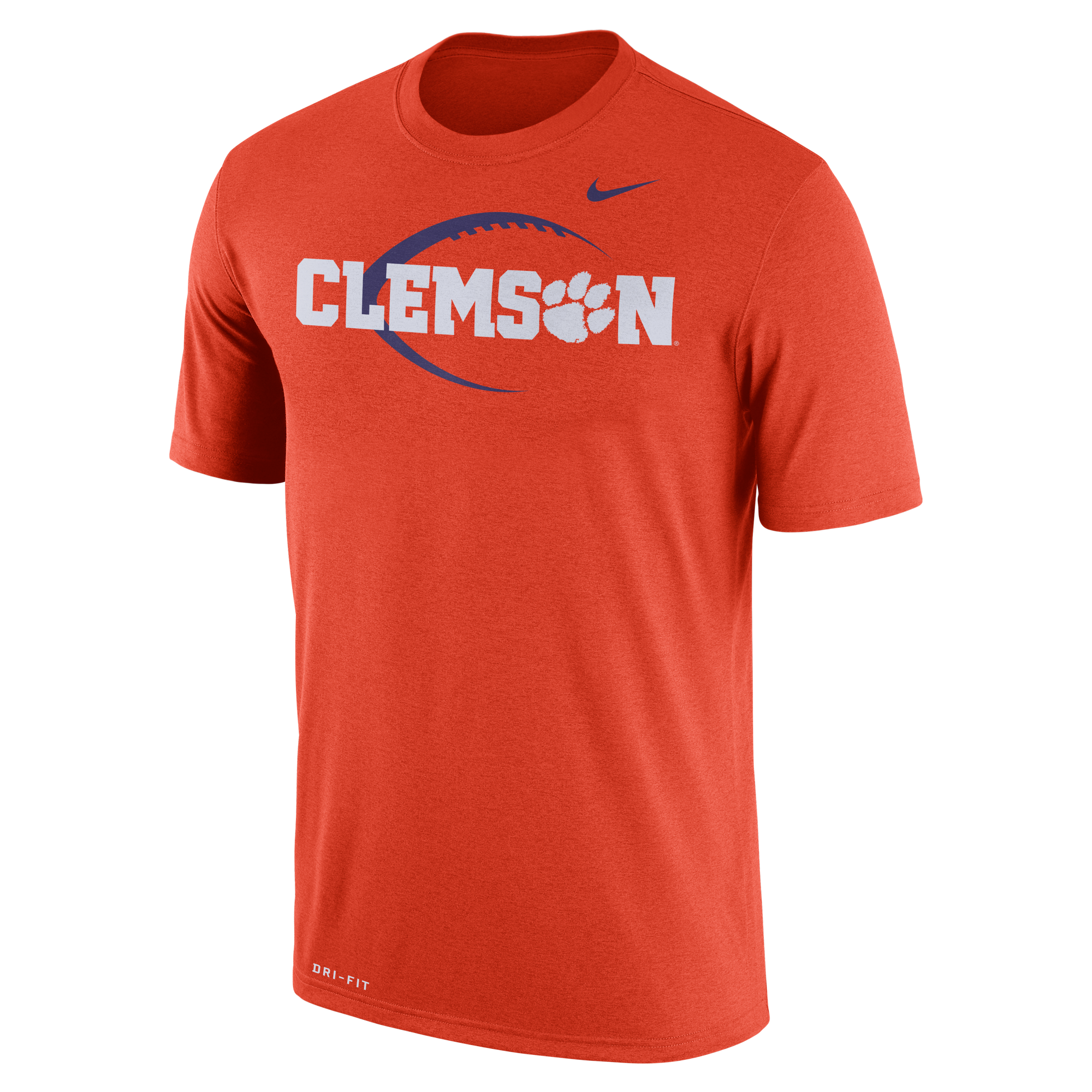 Nike Mens Clemson Tigers Football Icon Legend Dri Fit
