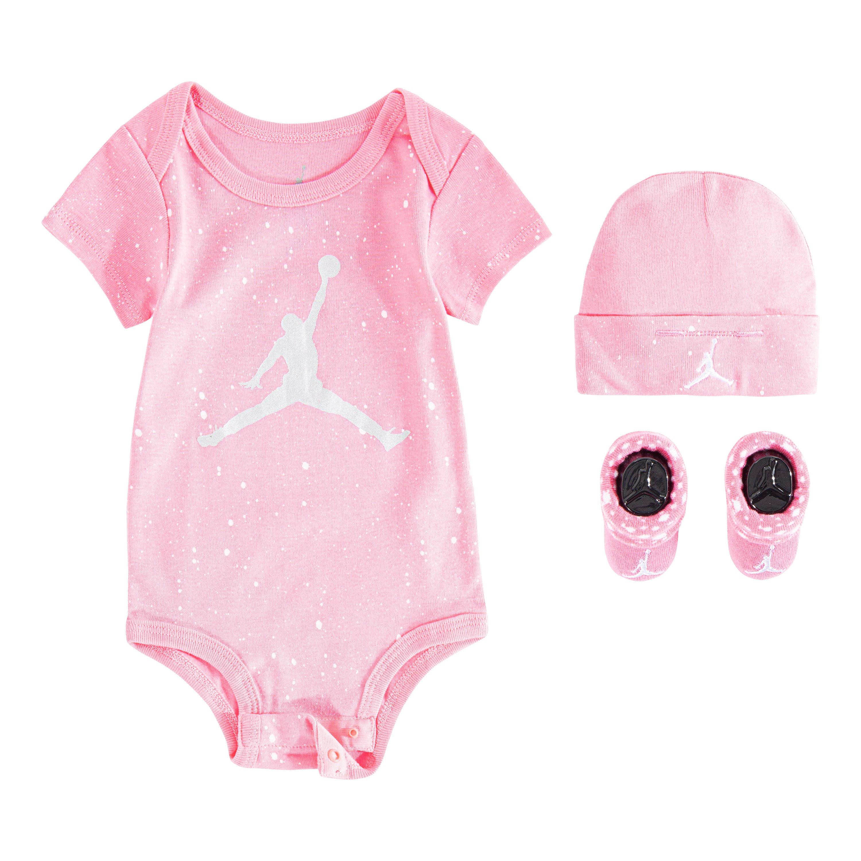 baby girl pink jordans