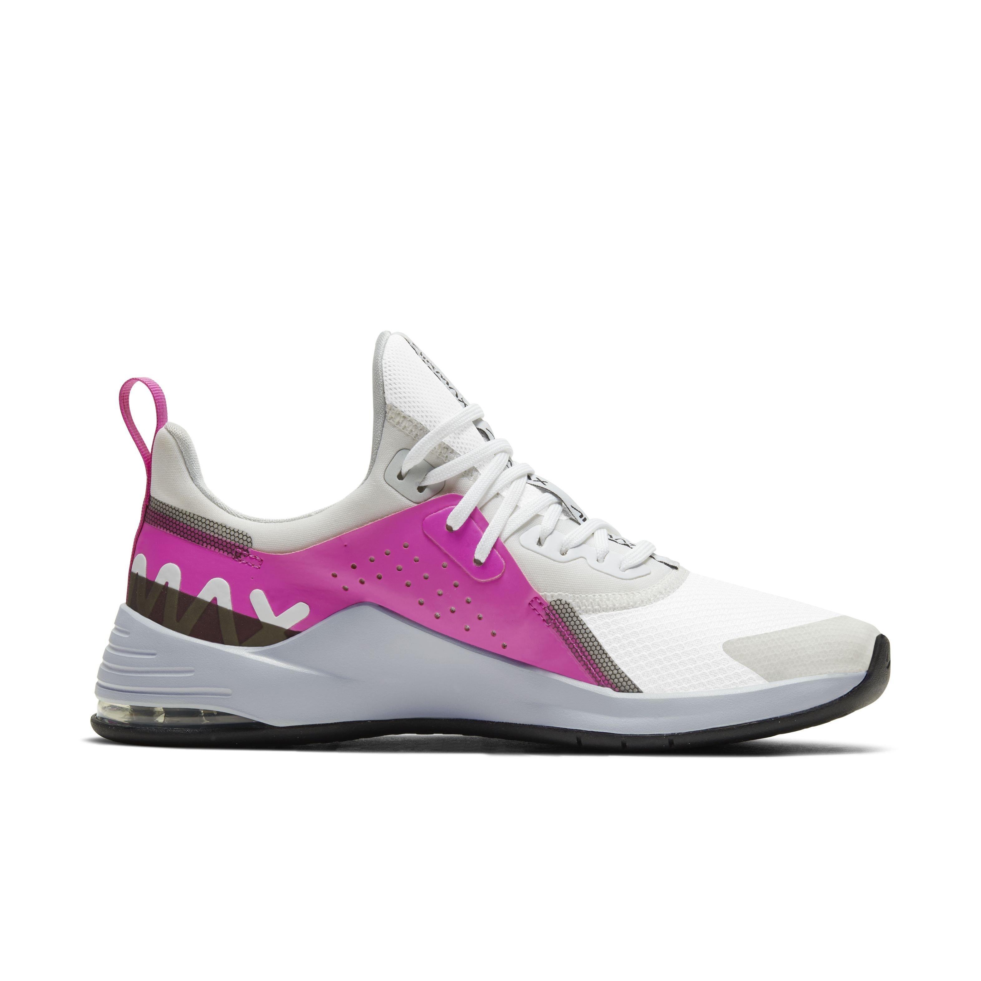 nike air bella tr black white gray pink