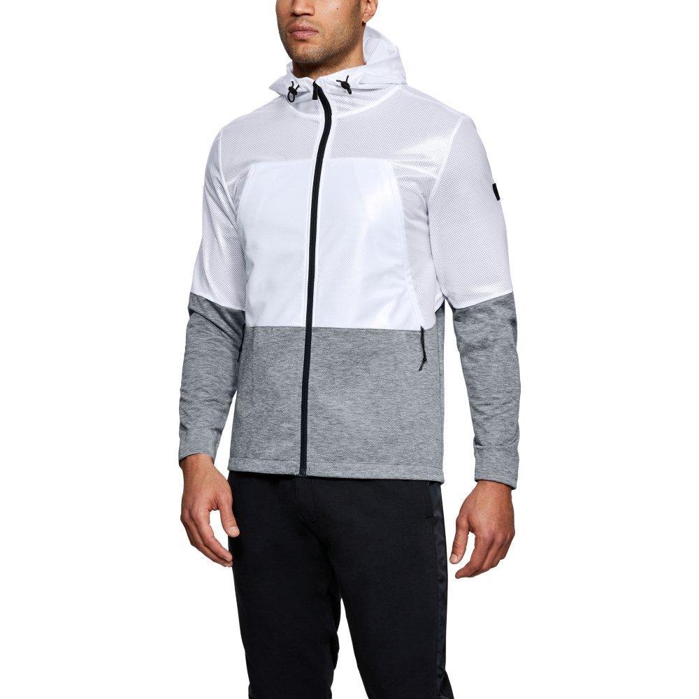 under armour hybrid windbreaker