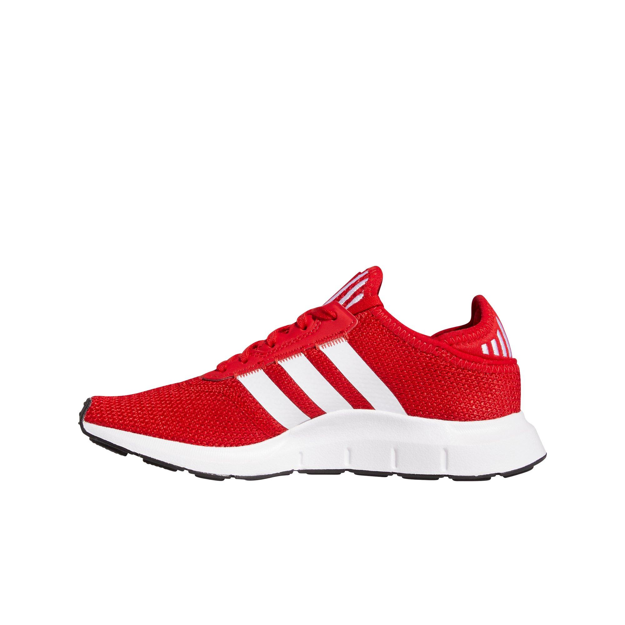 adidas red kids shoes