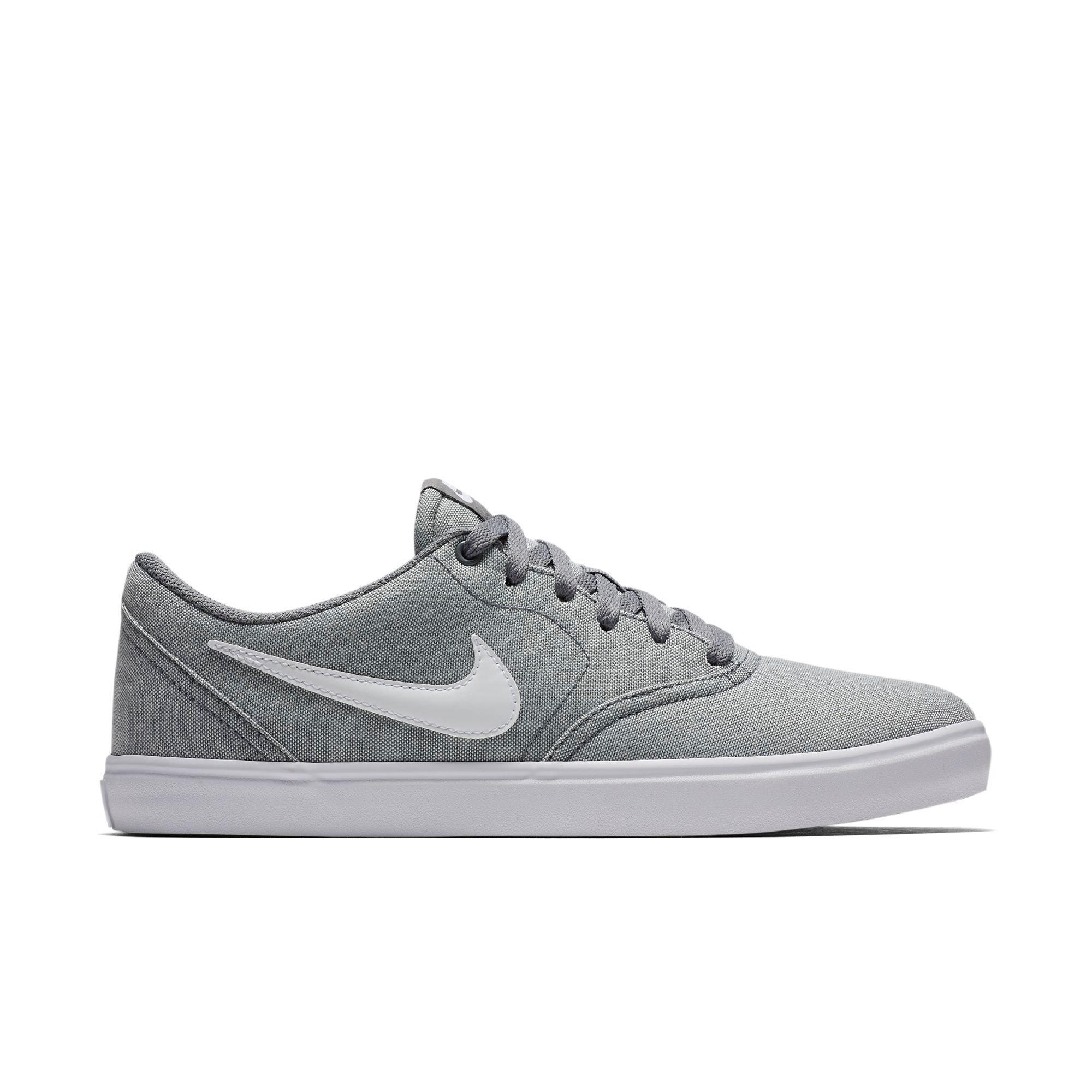 grey nike canvas shoes