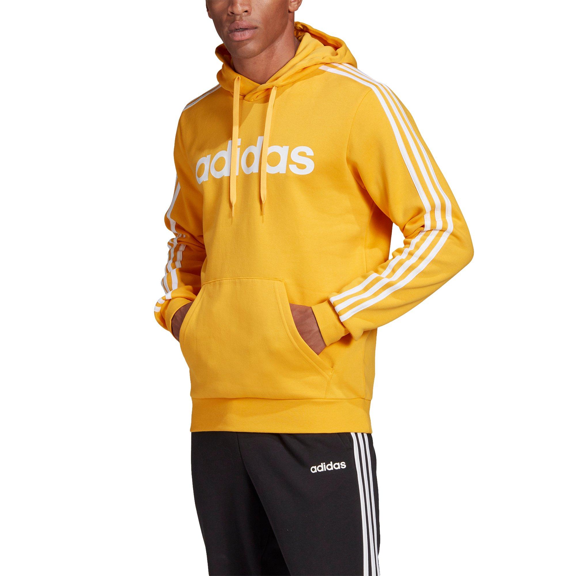 mens yellow adidas hoodie