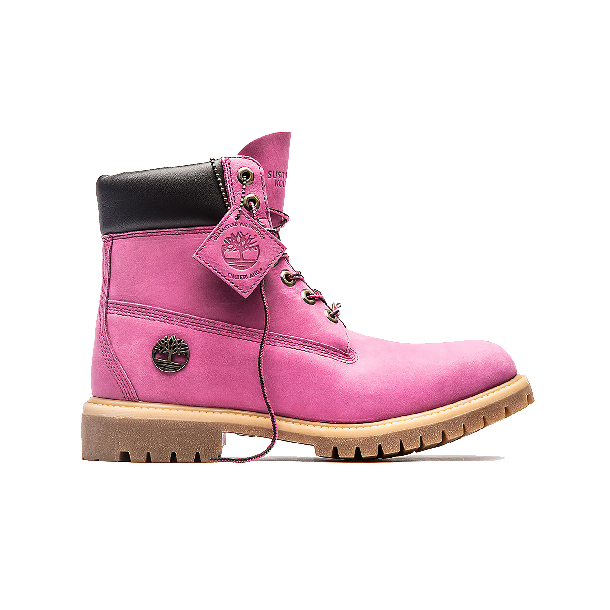 pink timberlands grade school