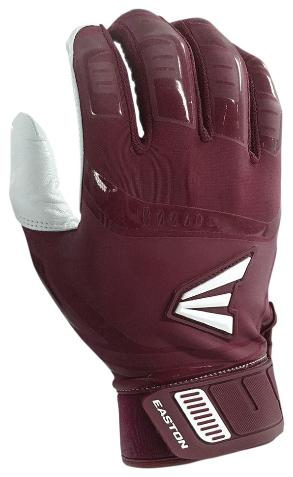 maroon and gold batting gloves