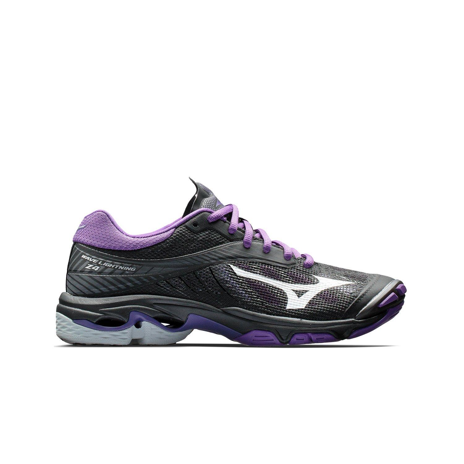 purple volleyball shoes
