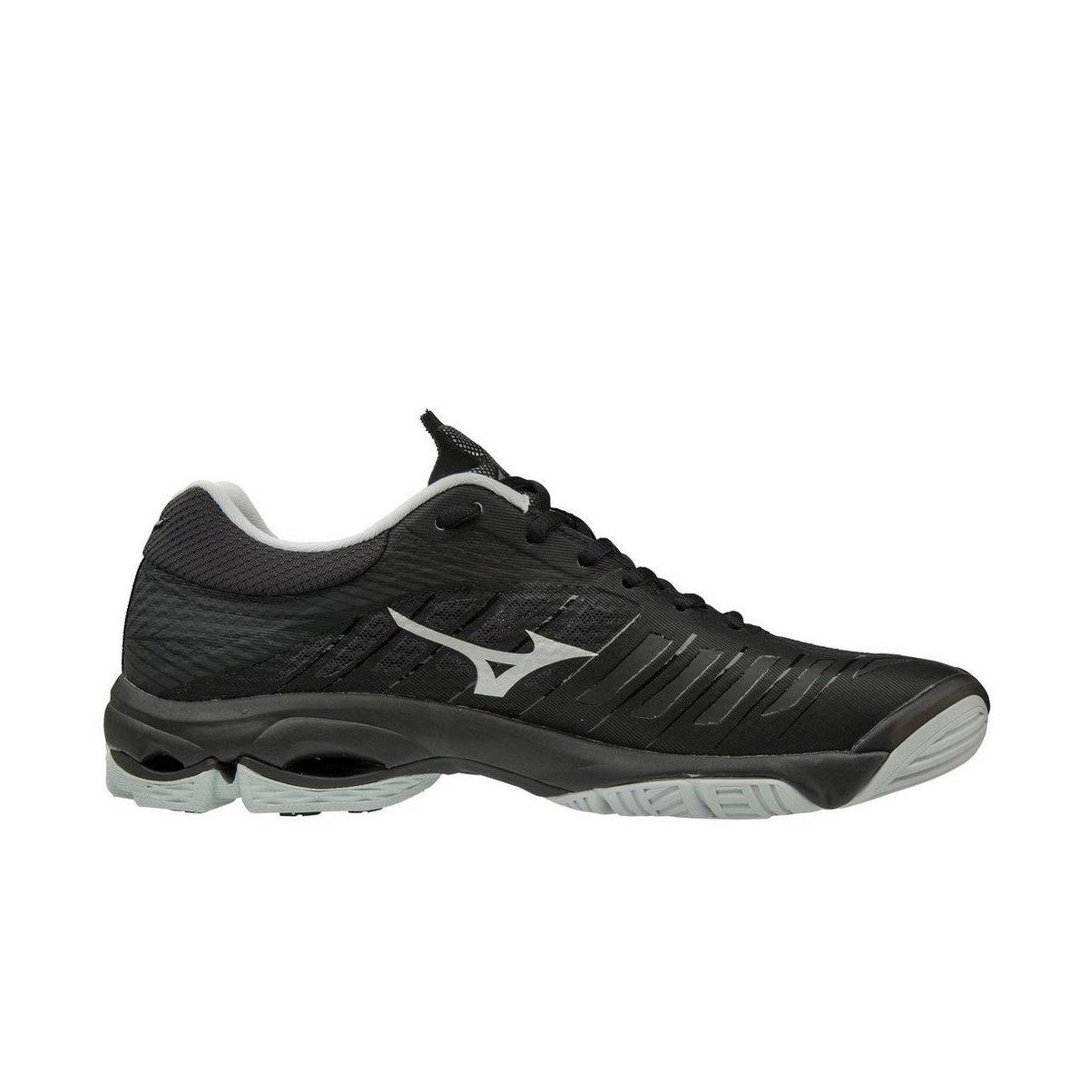 all black mizuno volleyball shoes