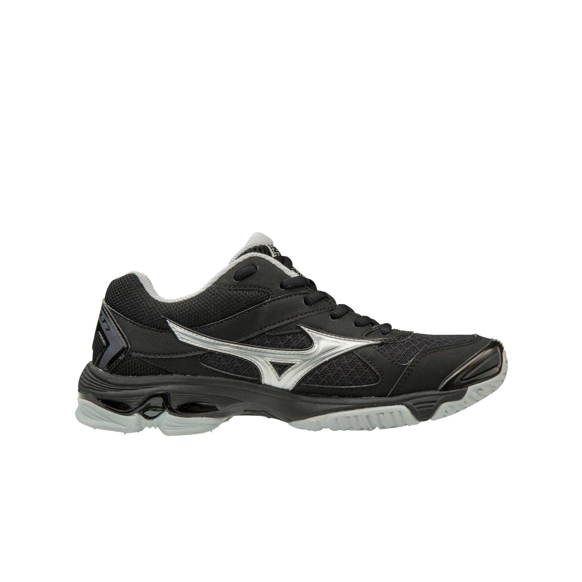all black mizuno volleyball shoes