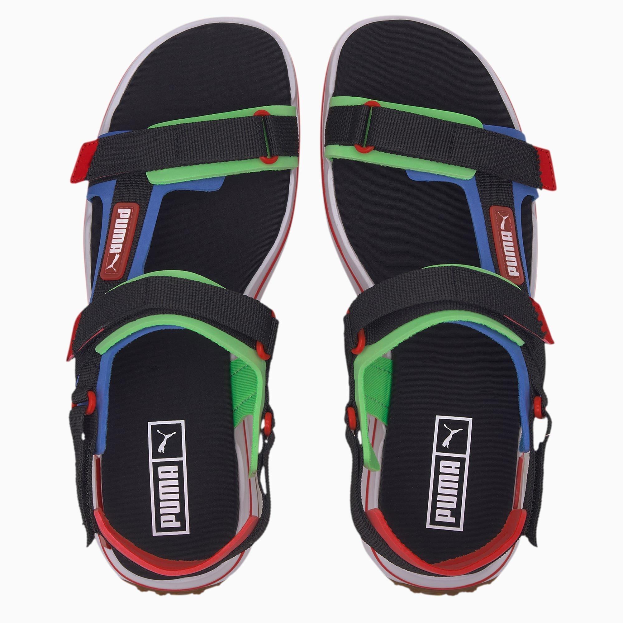 puma watermelon sandals