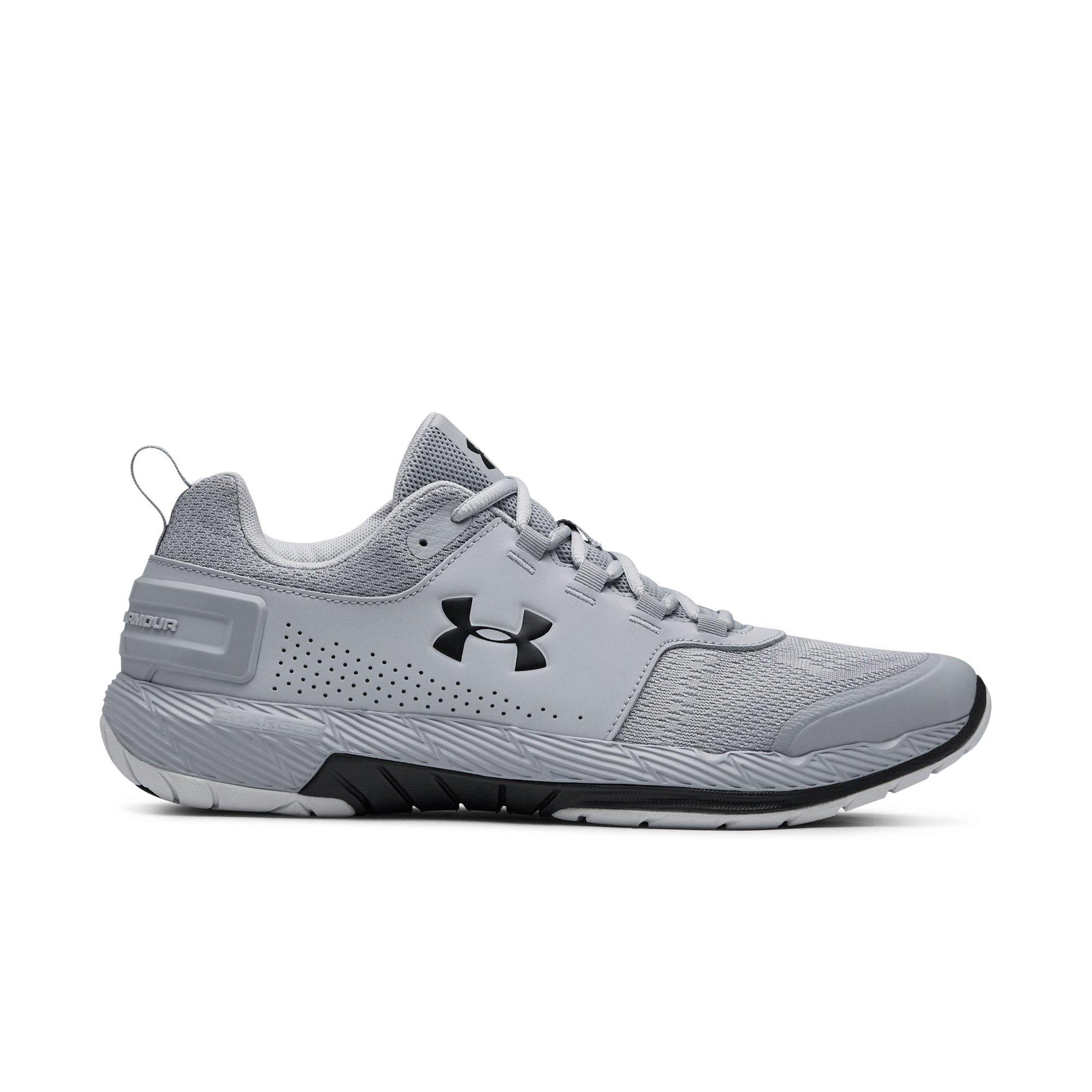 under armour grey tennis shoes