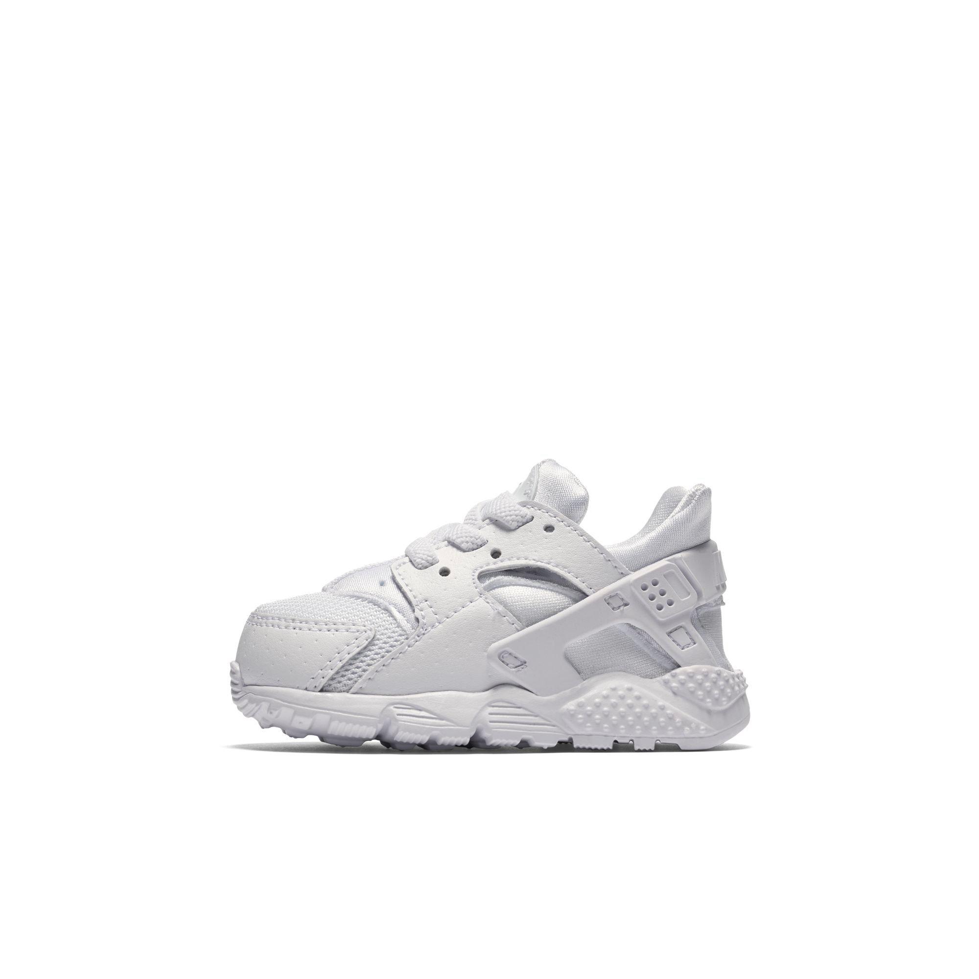 all white huaraches youth