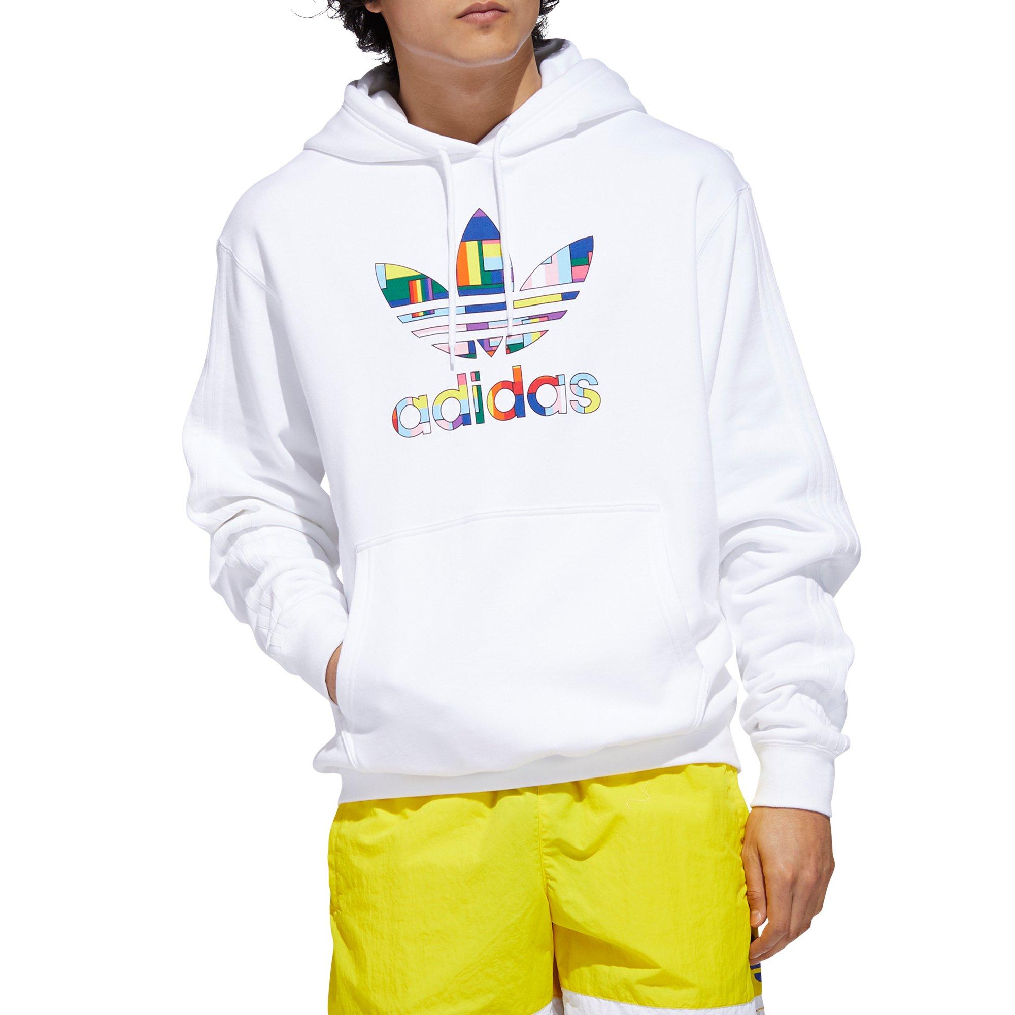 adidas pride flag fill hoodie