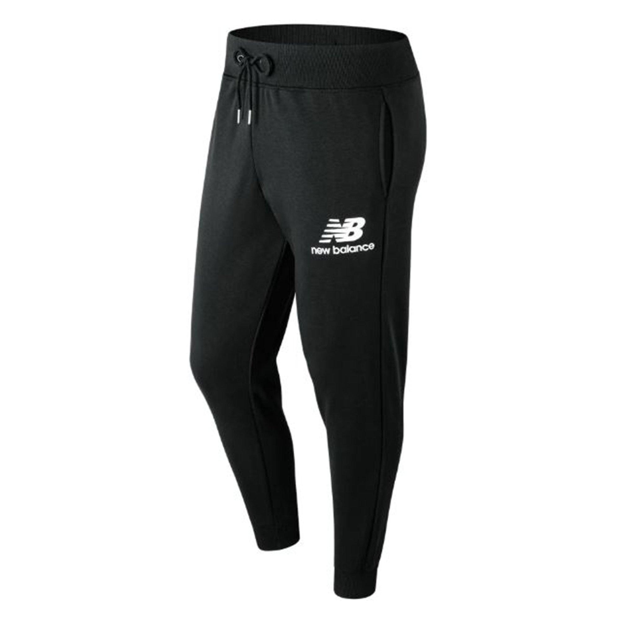 new balance essentials stacked logo sweatpant