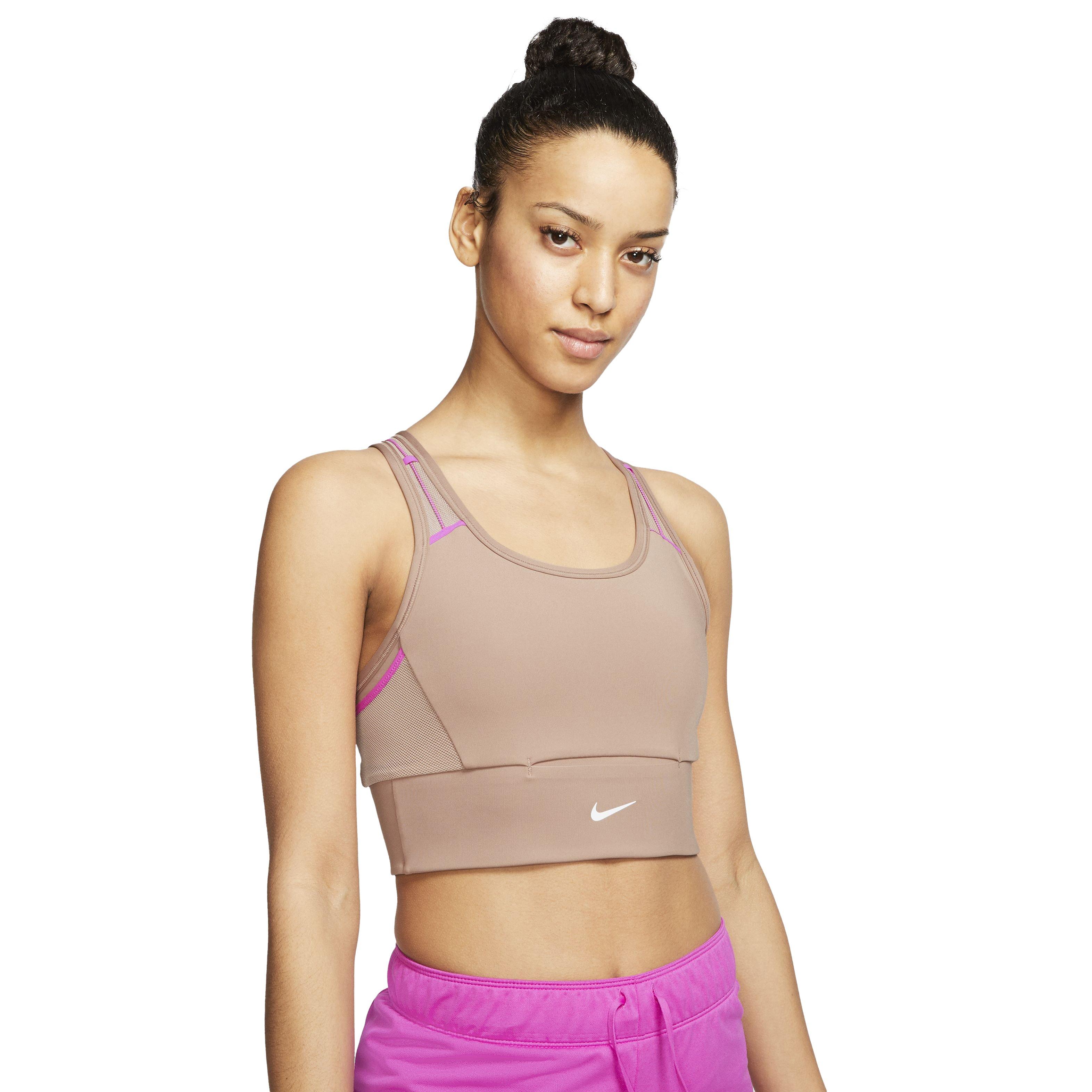 nike swoosh pocket bra