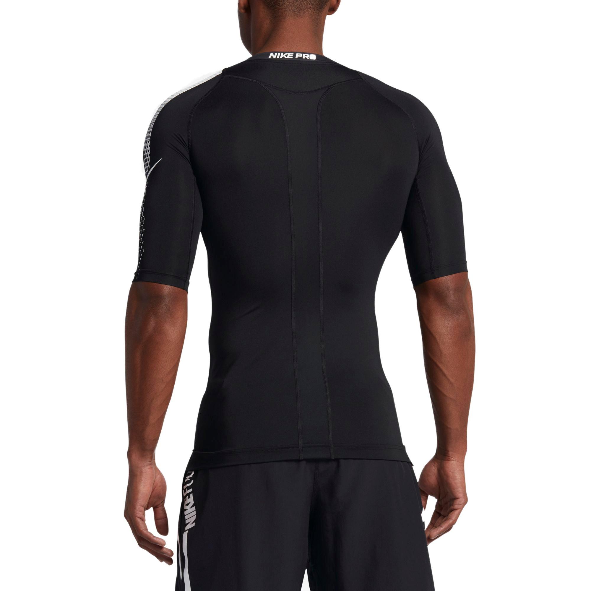 nike half sleeve compression shirt