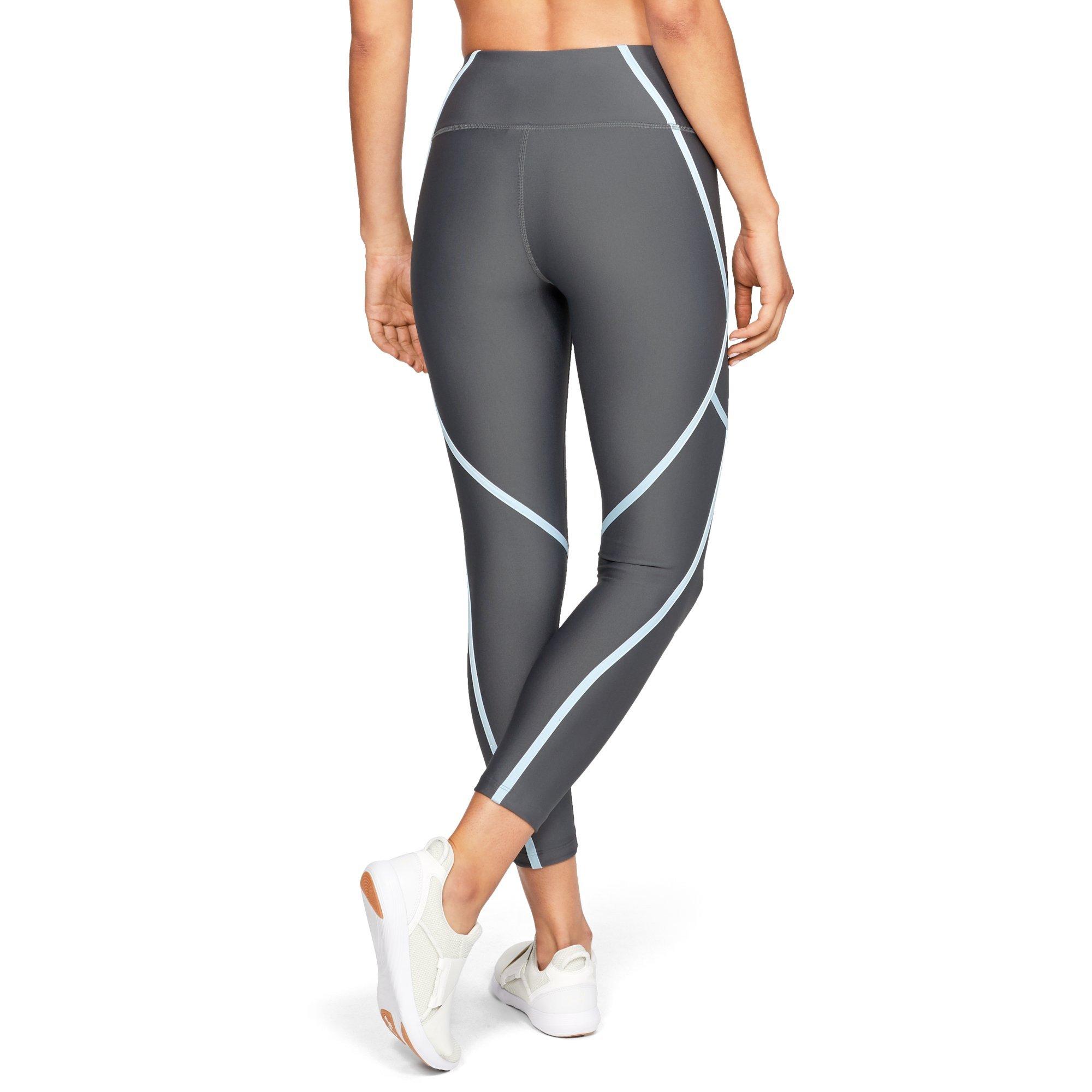 under armour women's heatgear armour edgelit ankle crop leggings