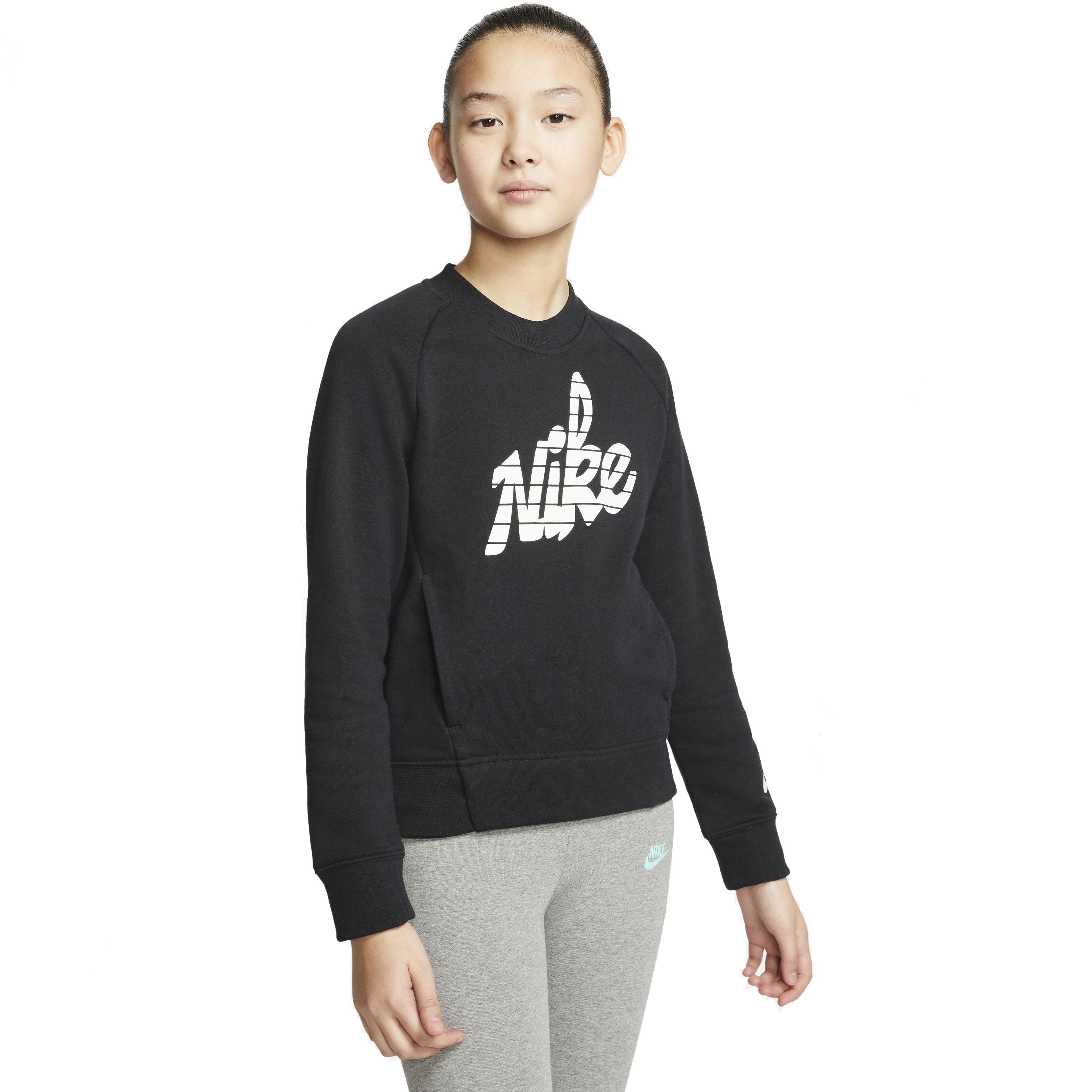 nike graphic crew sweatshirt