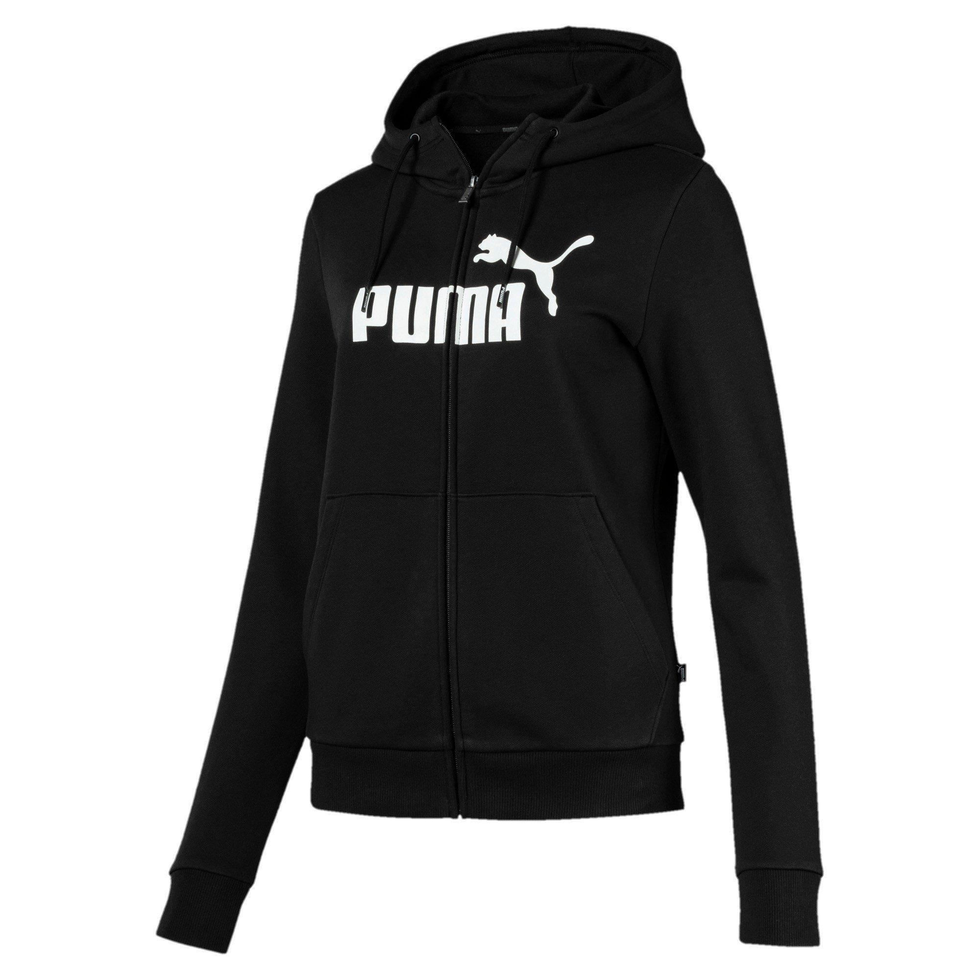 puma essential 400 down hooded jacket