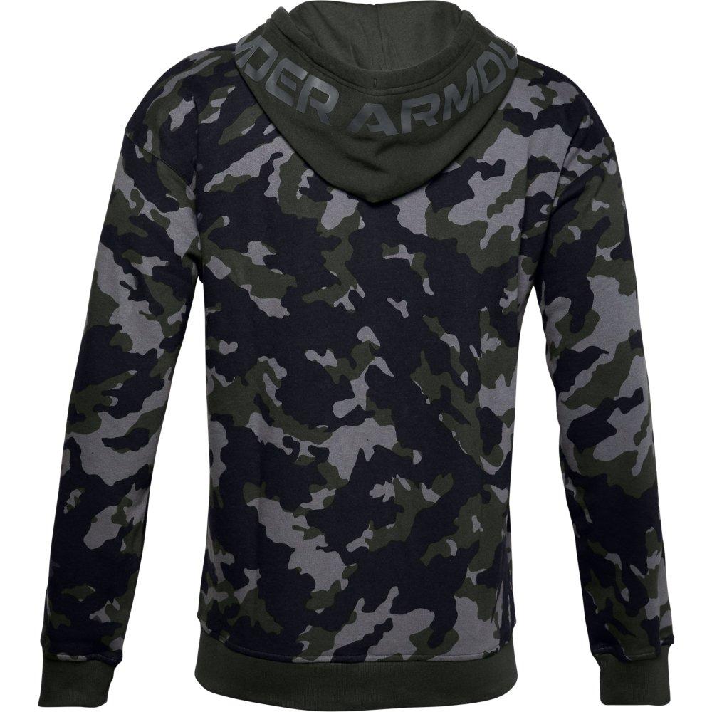 under armour men's camo full zip hoodie