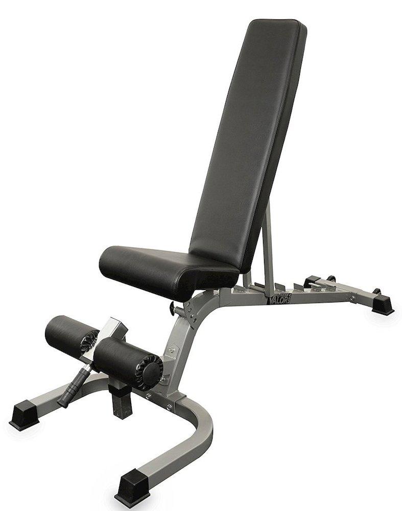 Valor Fitness Adjustable Flat Incline Decline Utility Bench