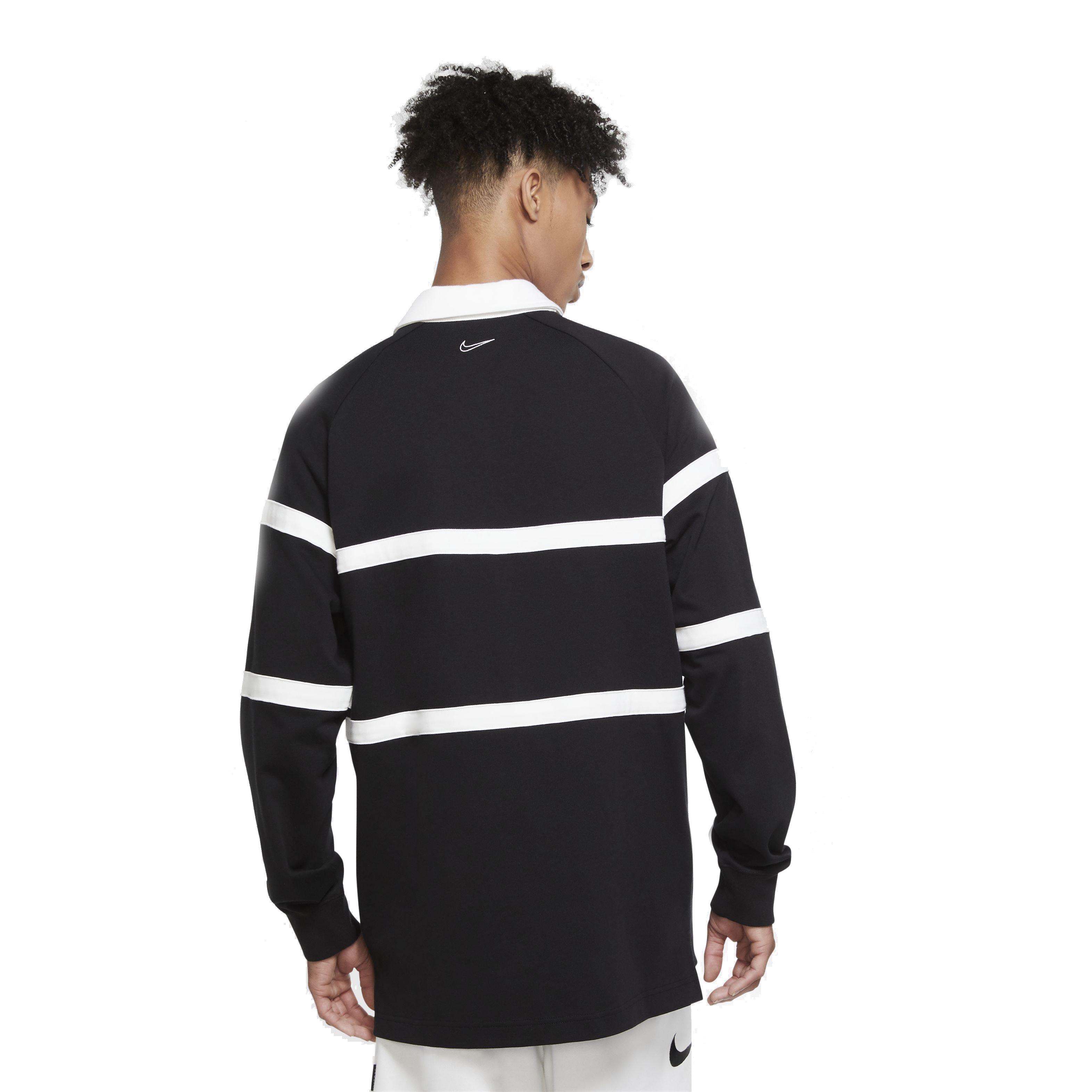 nike swoosh rugby polo shirt