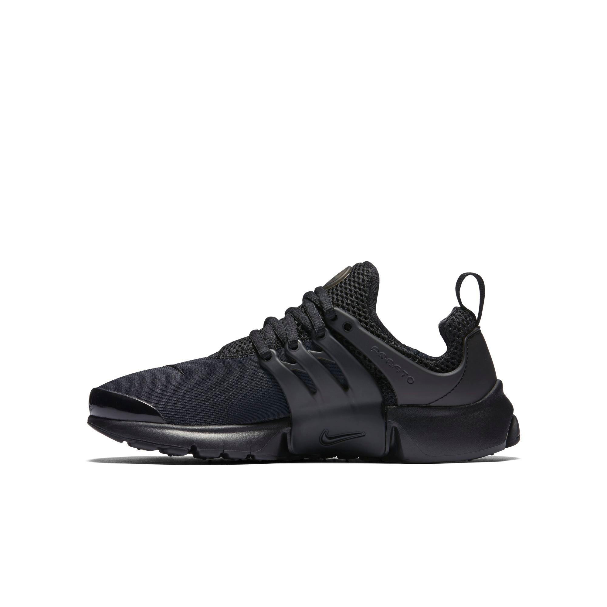 nike presto black grade school