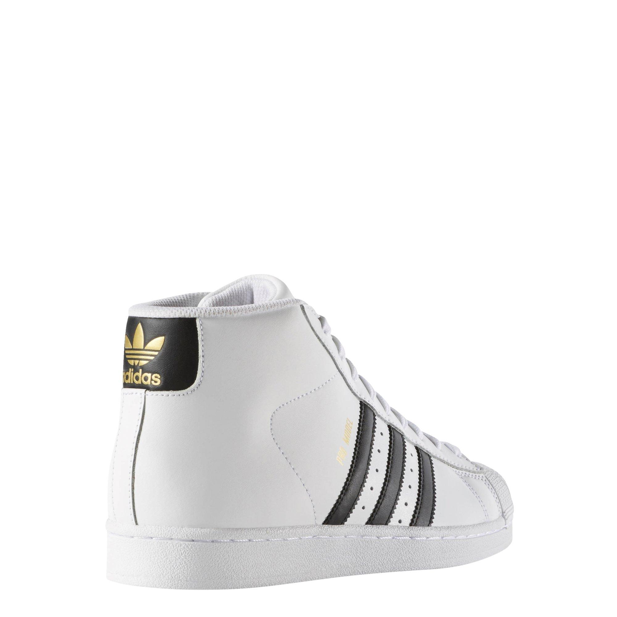 adidas pro model high top white