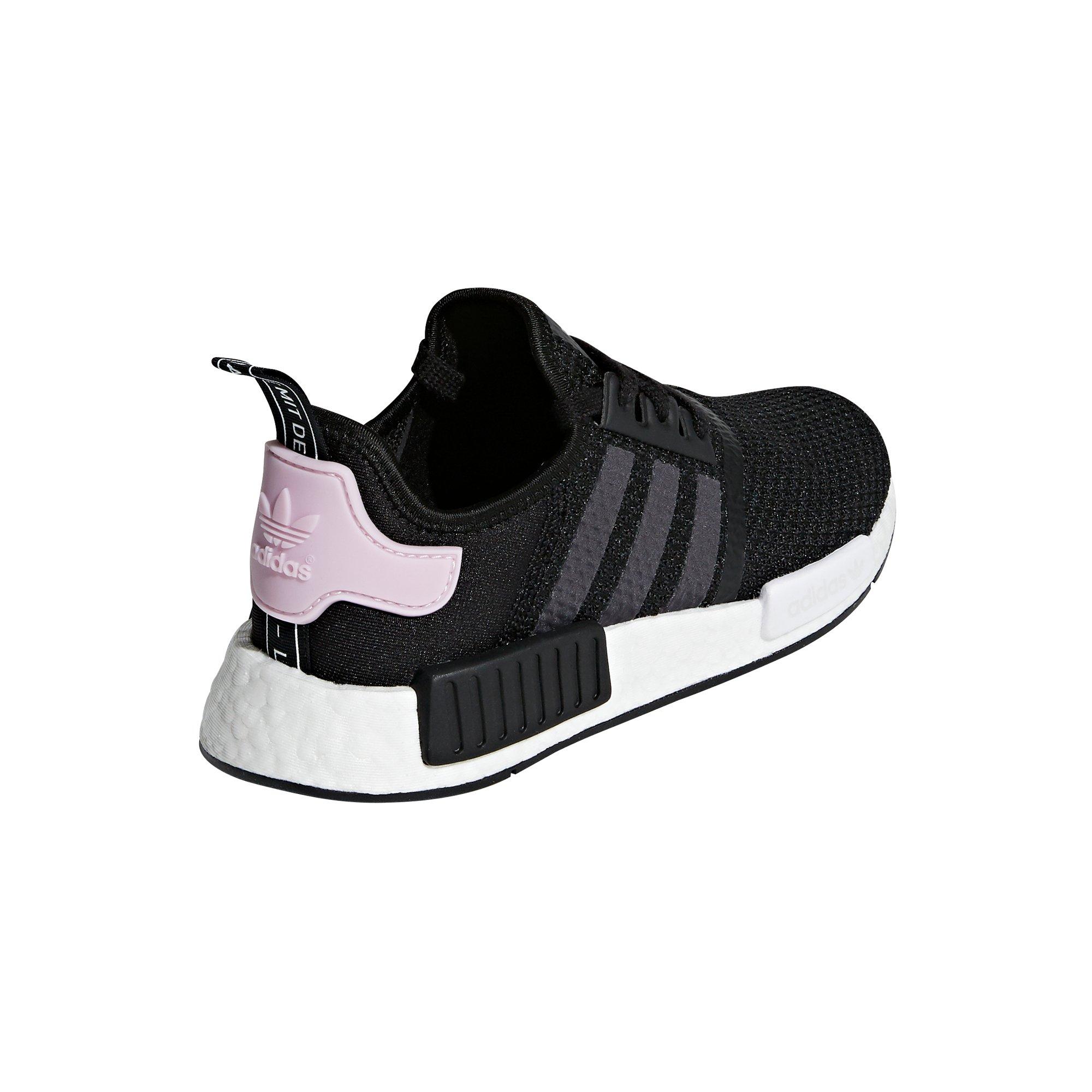 adidas black & pink nmd r1 trainers