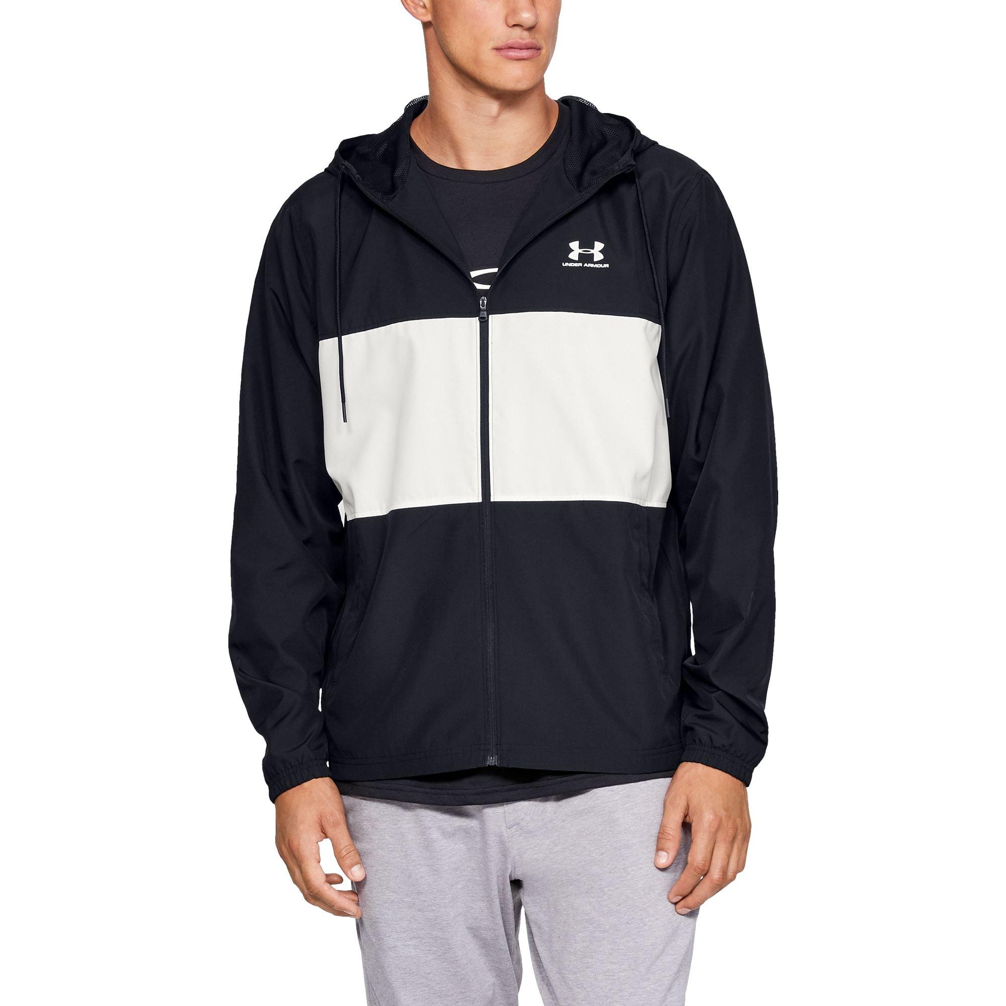 under armour sportstyle woven full zip jacket