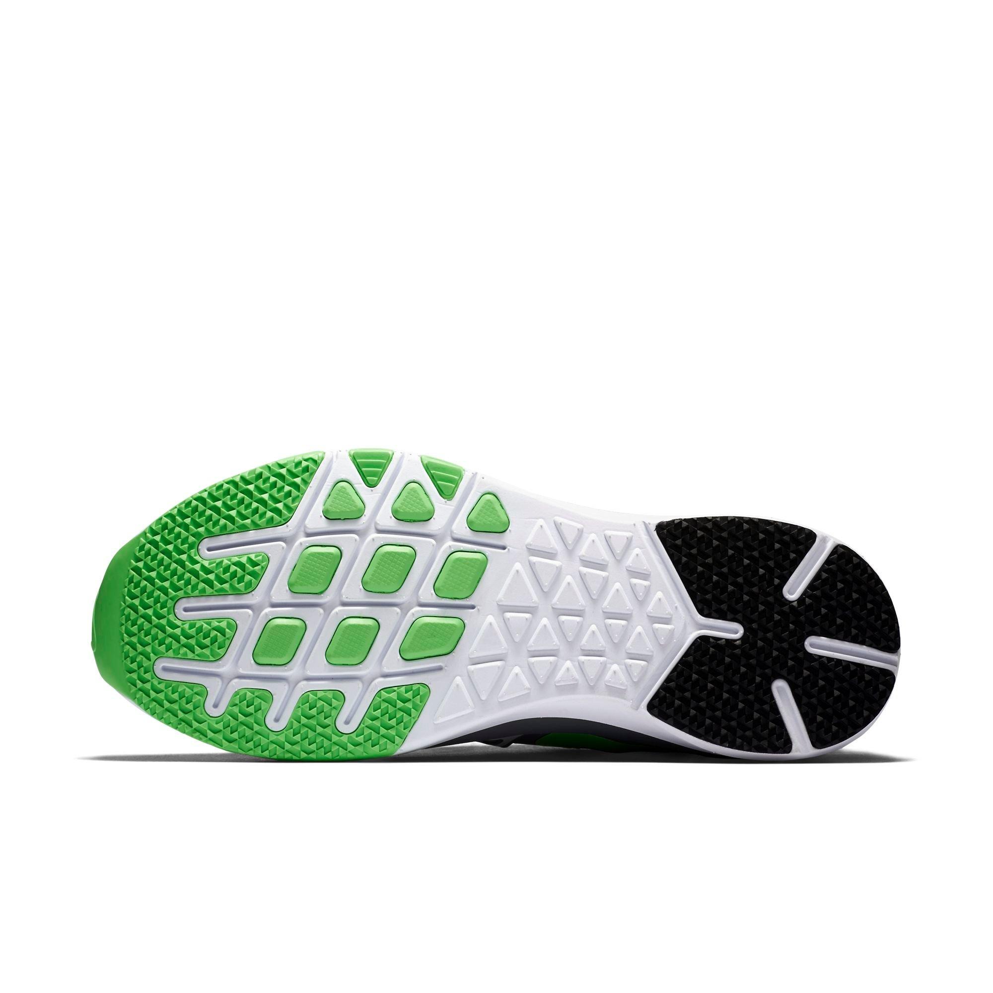 nike green speed 4 grey