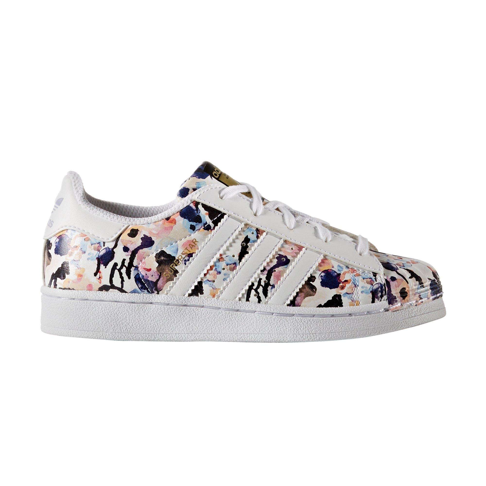 adidas superstar floral shoes