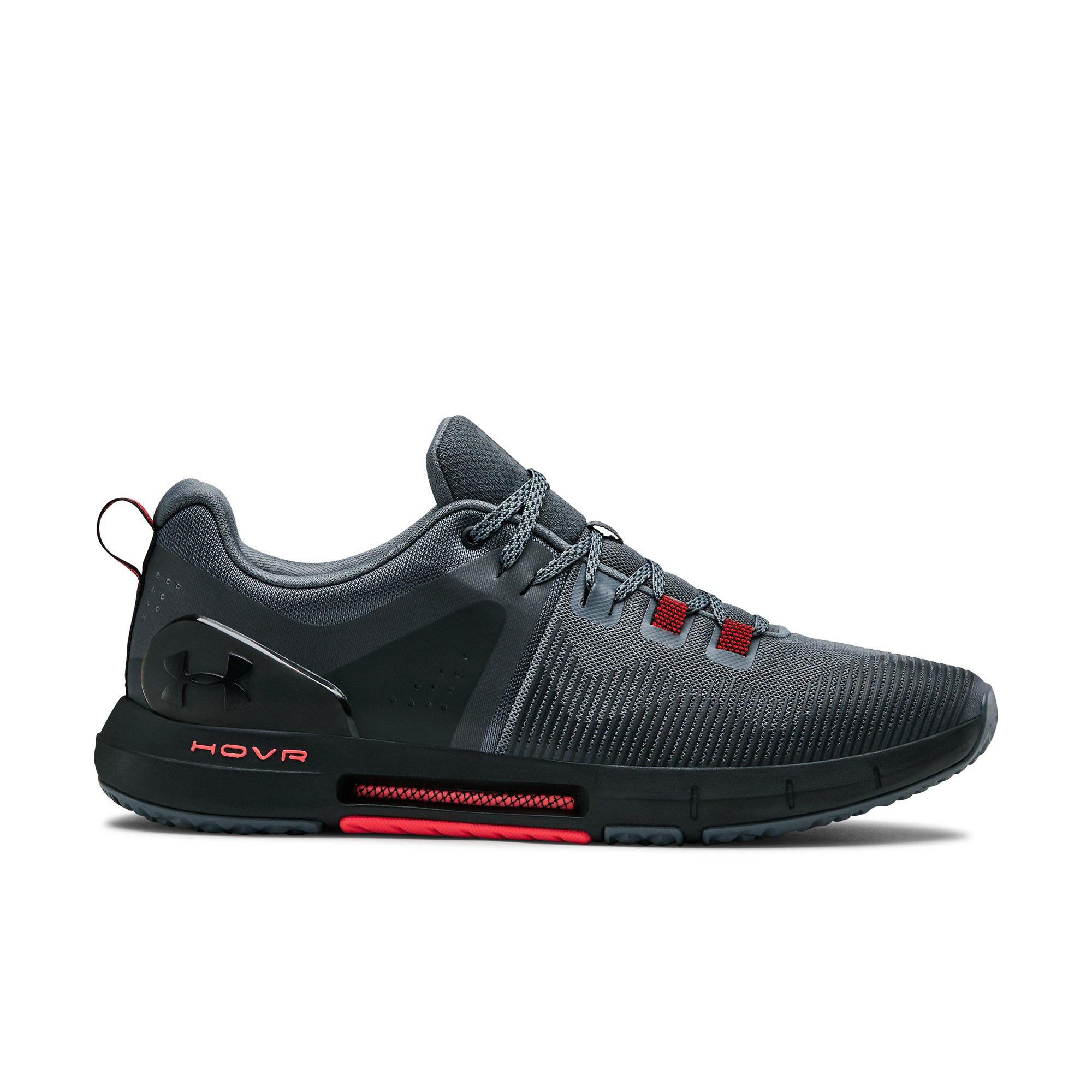 under armour hovr black and red