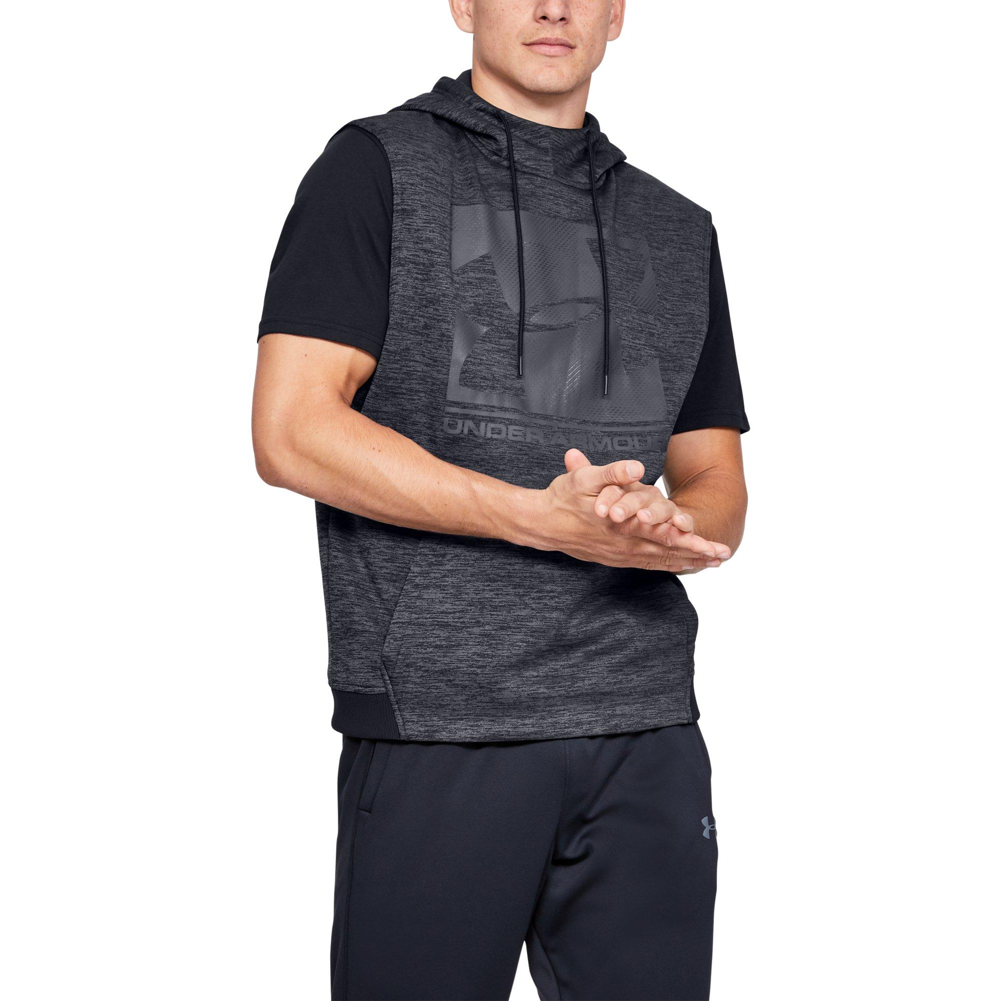 under armour sleeveless hoodie