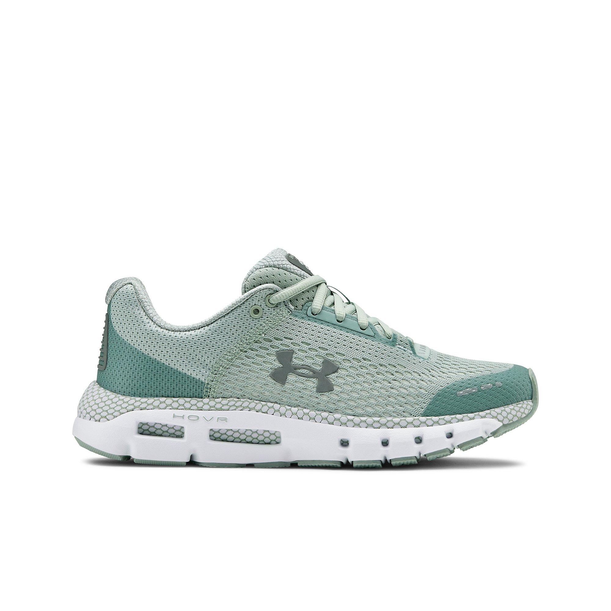 grey and green under armour shoes