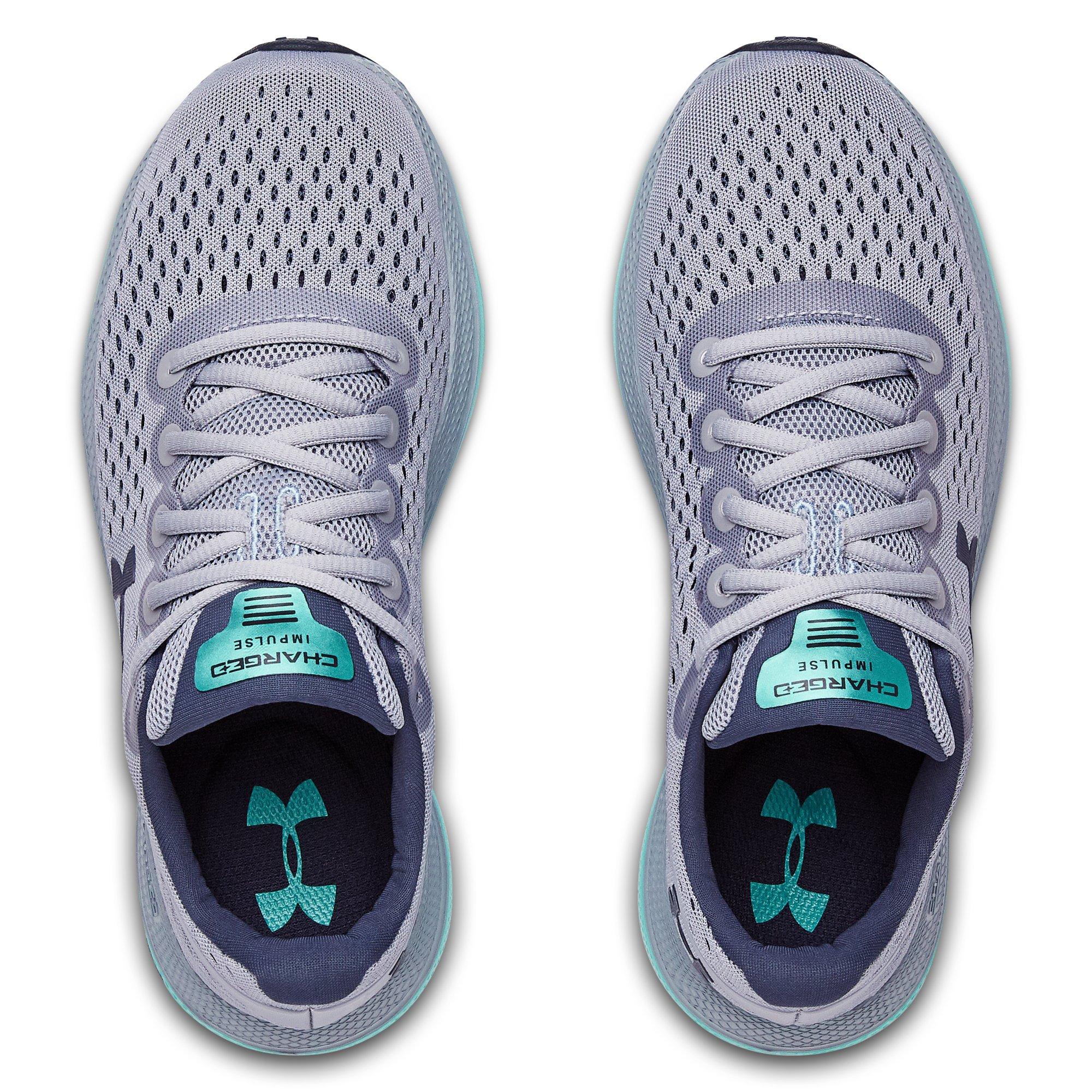 under armour grey womens shoes