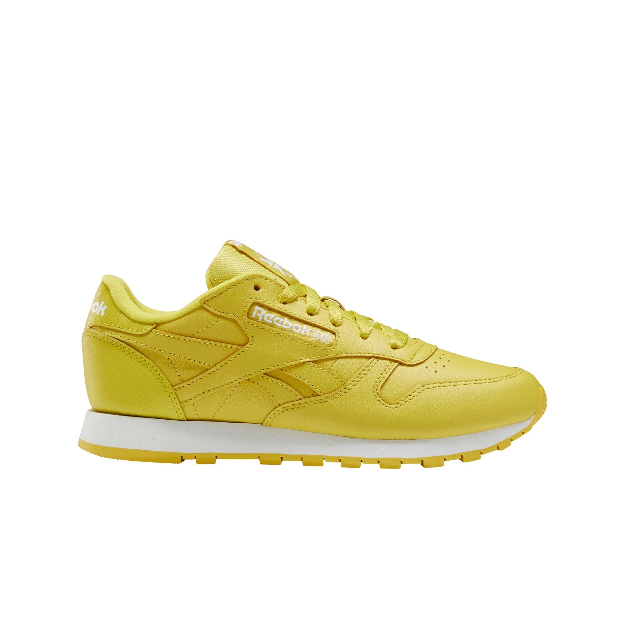 reebok classic leather yellow