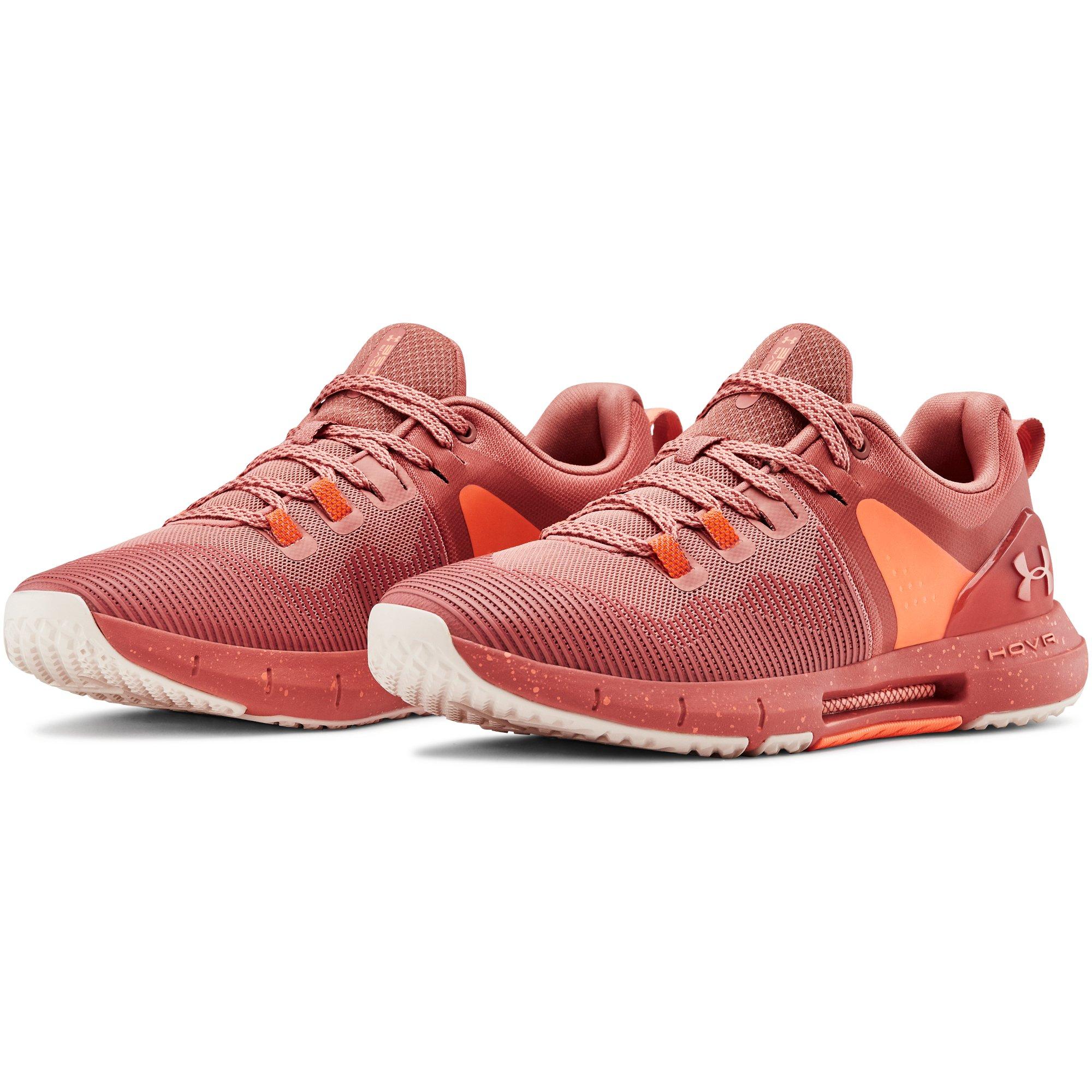 peach under armour shoes
