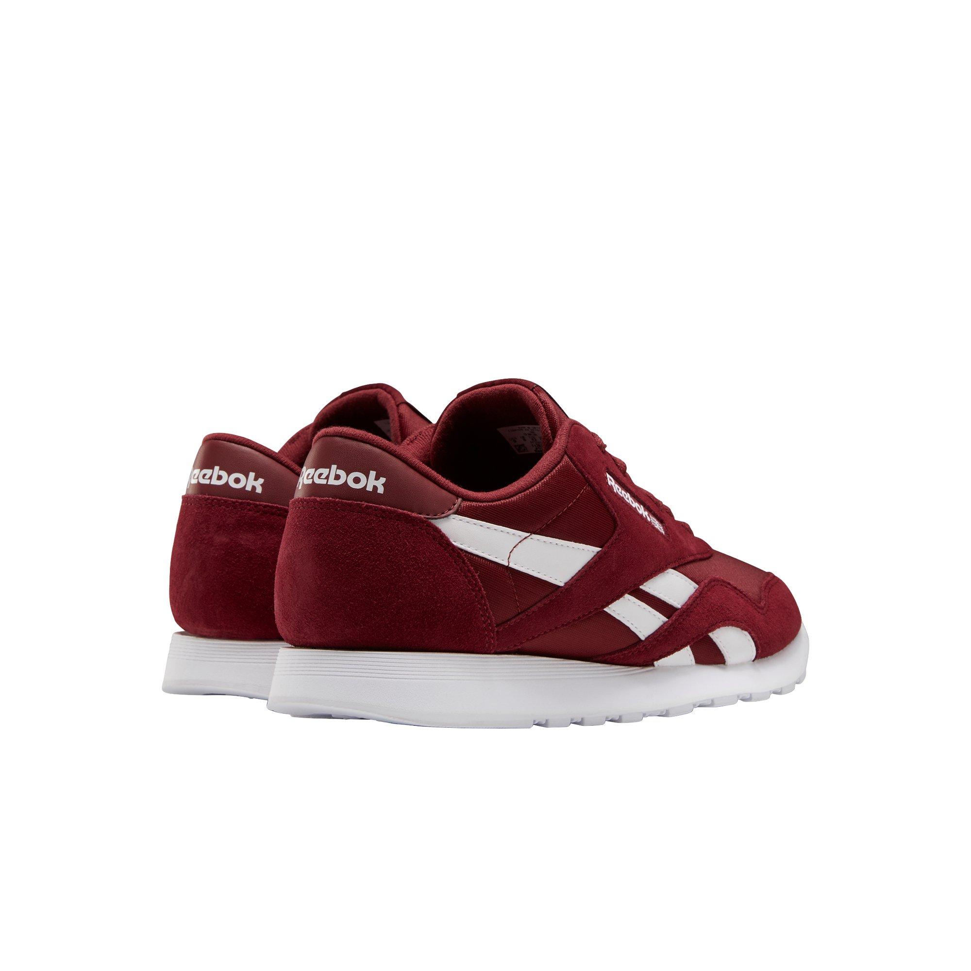 reebok maroon shoes