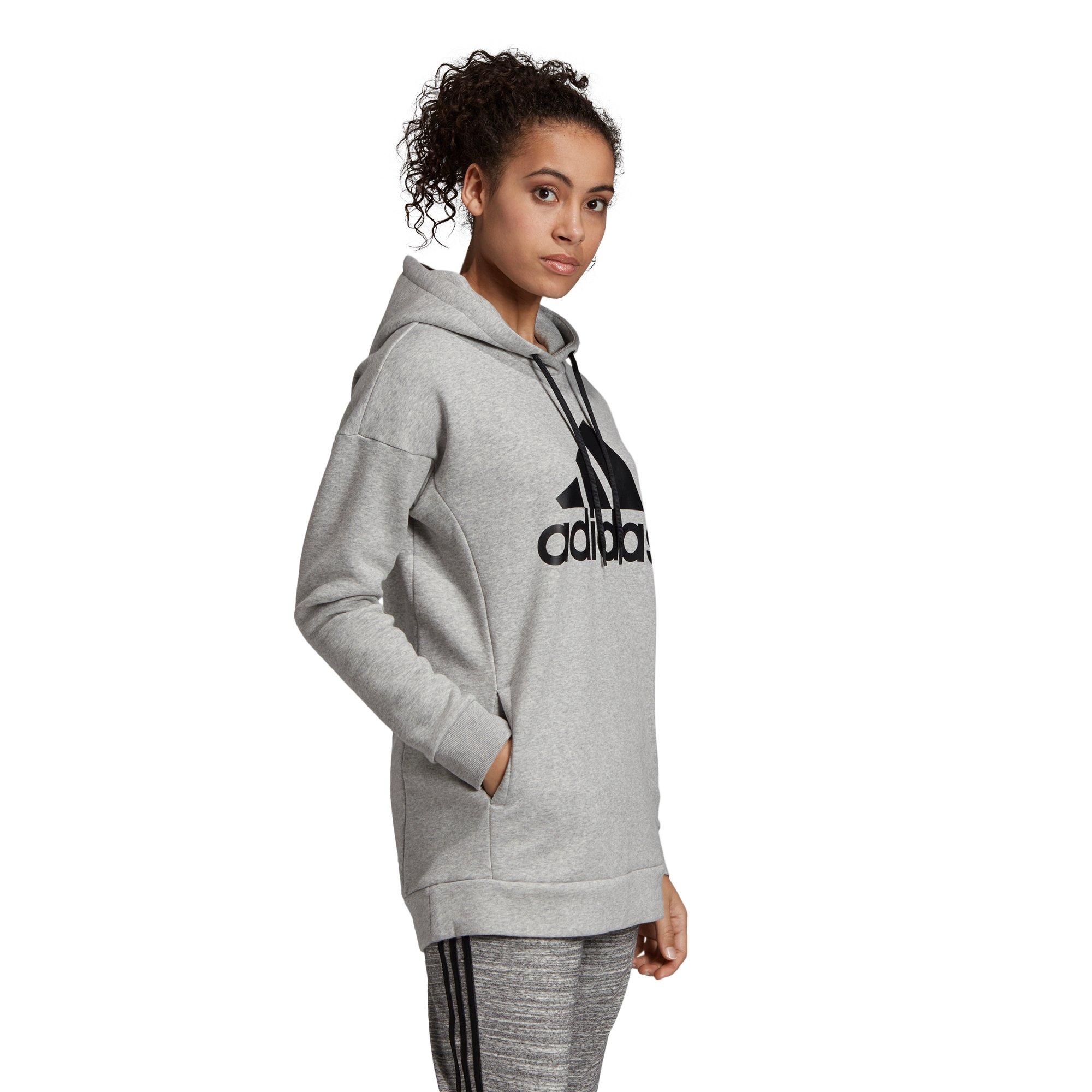 adidas badge of sport hoodie women's