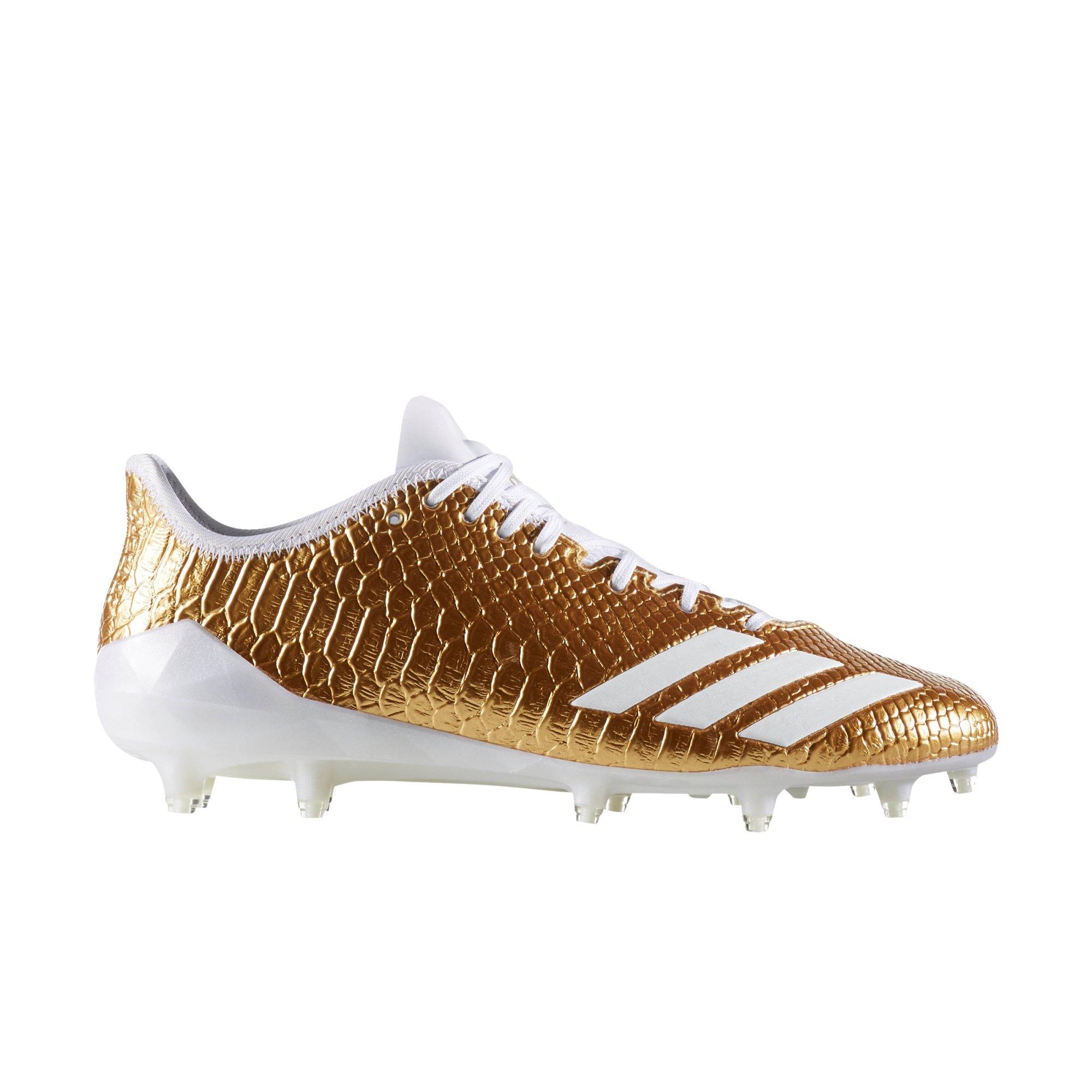 adizero gold football cleats