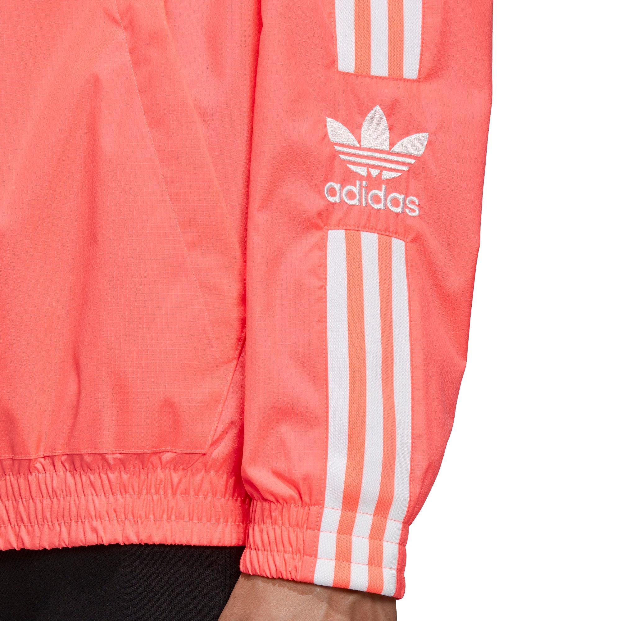 pink adidas track jacket mens