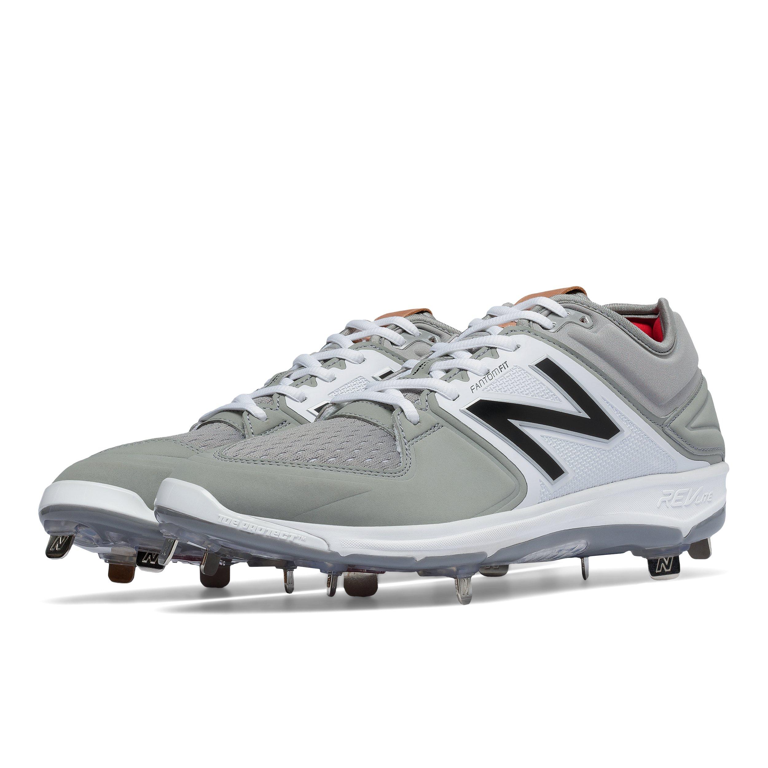 new balance white baseball spikes