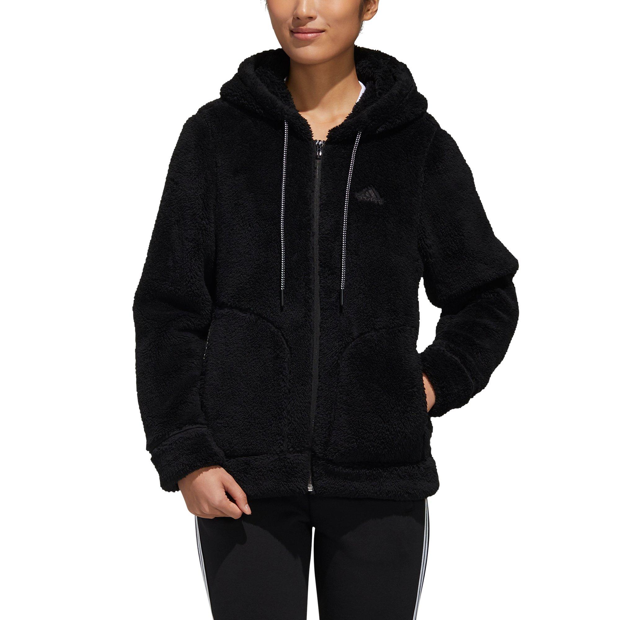adidas women's sherpa hoodie