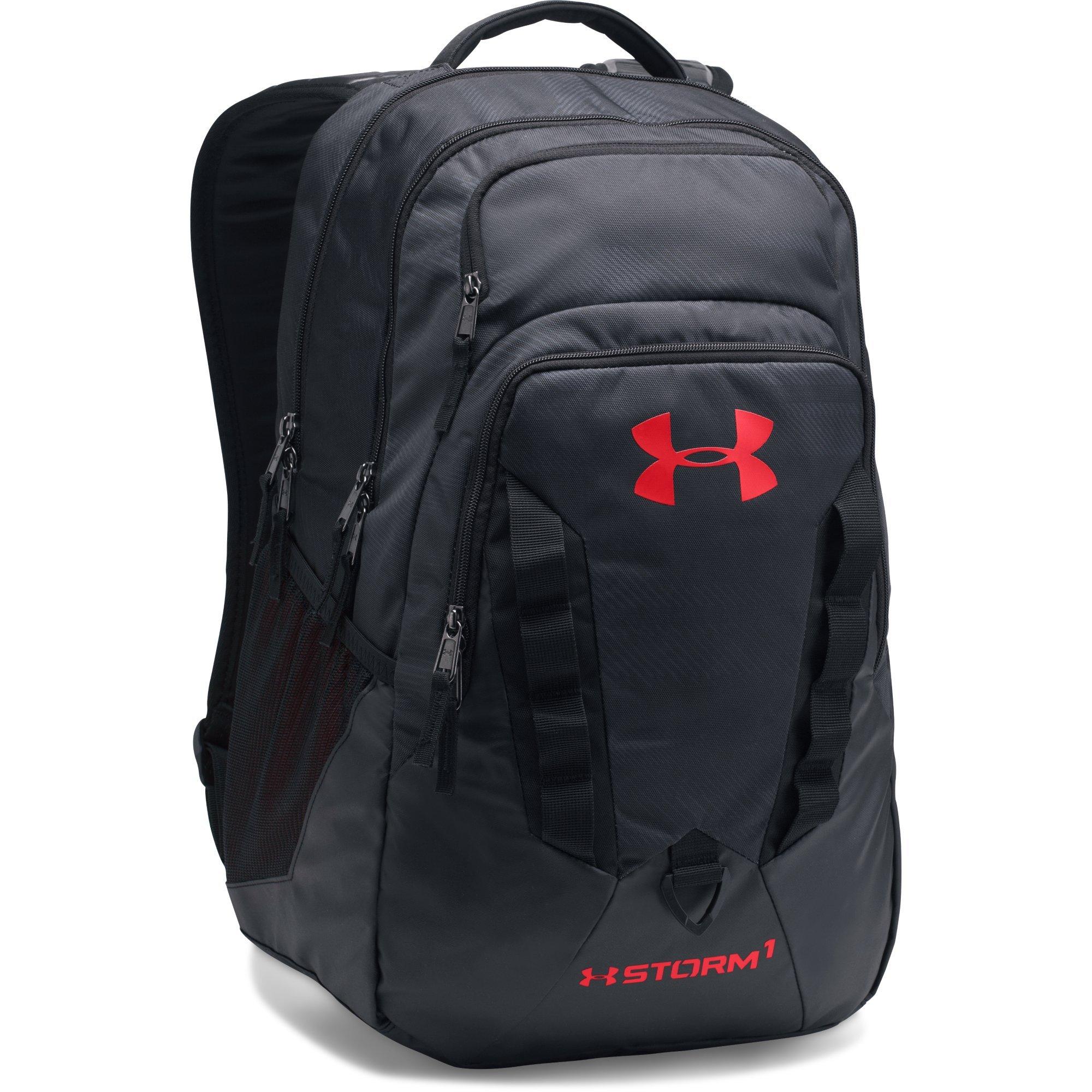 under armour storm backpack red