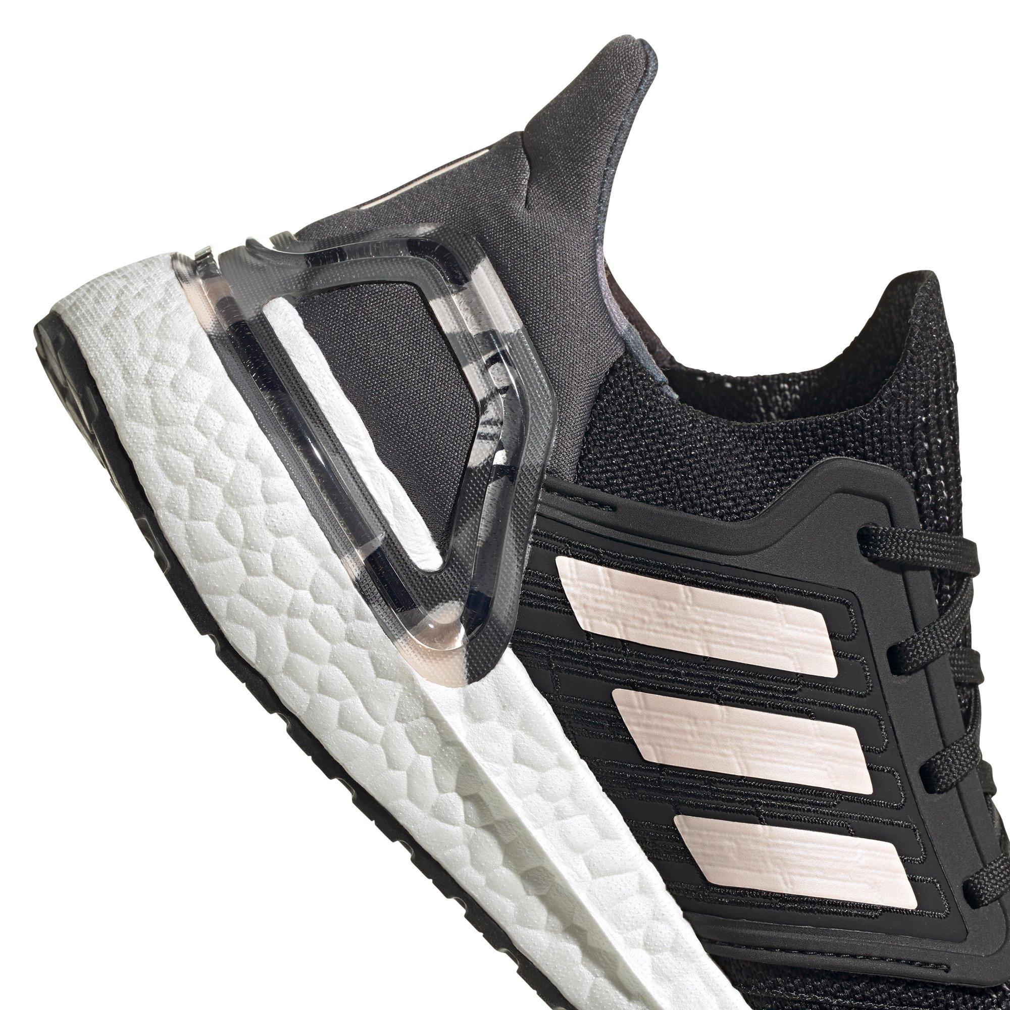 ultra boost pink and black