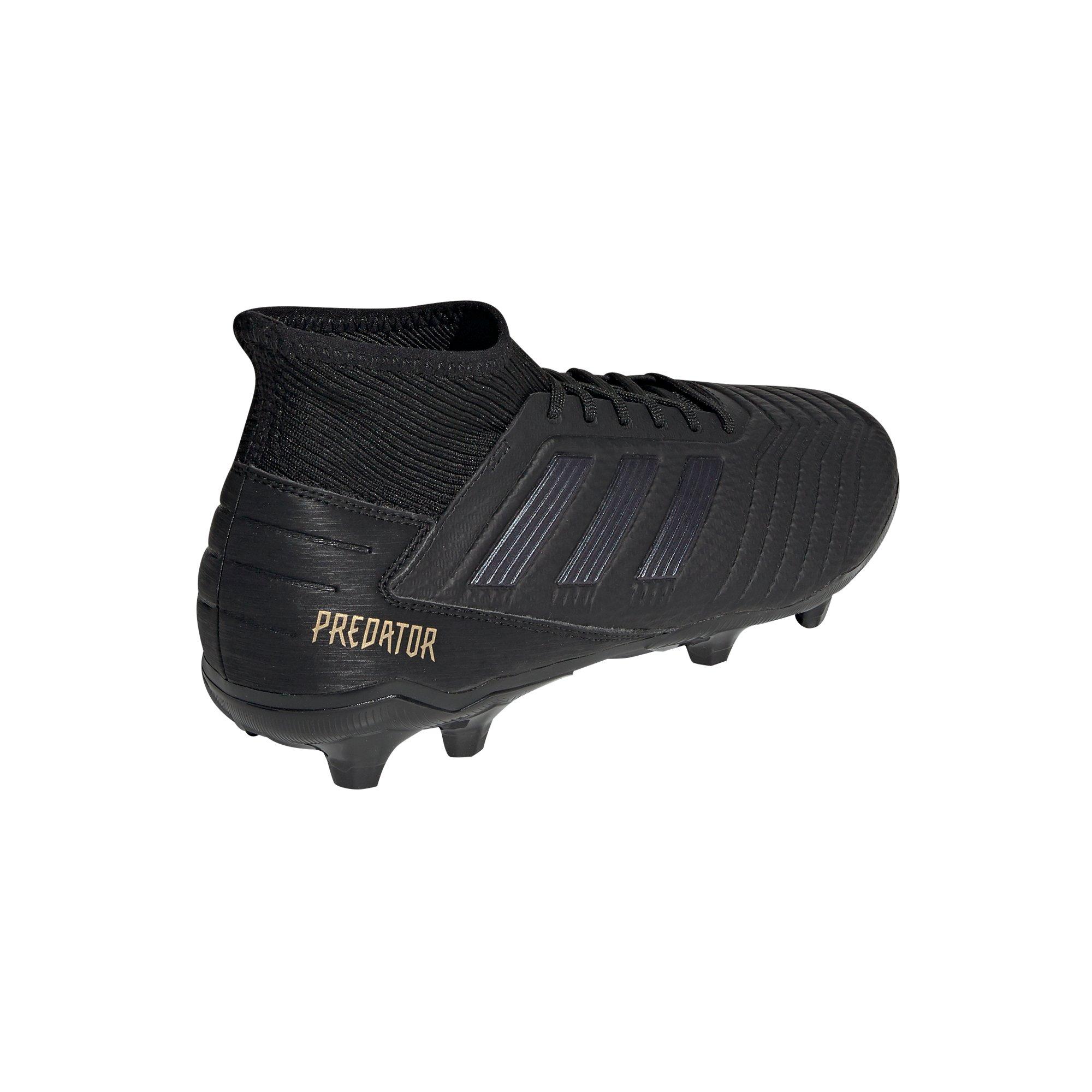 predator 19.3 firm ground boots black