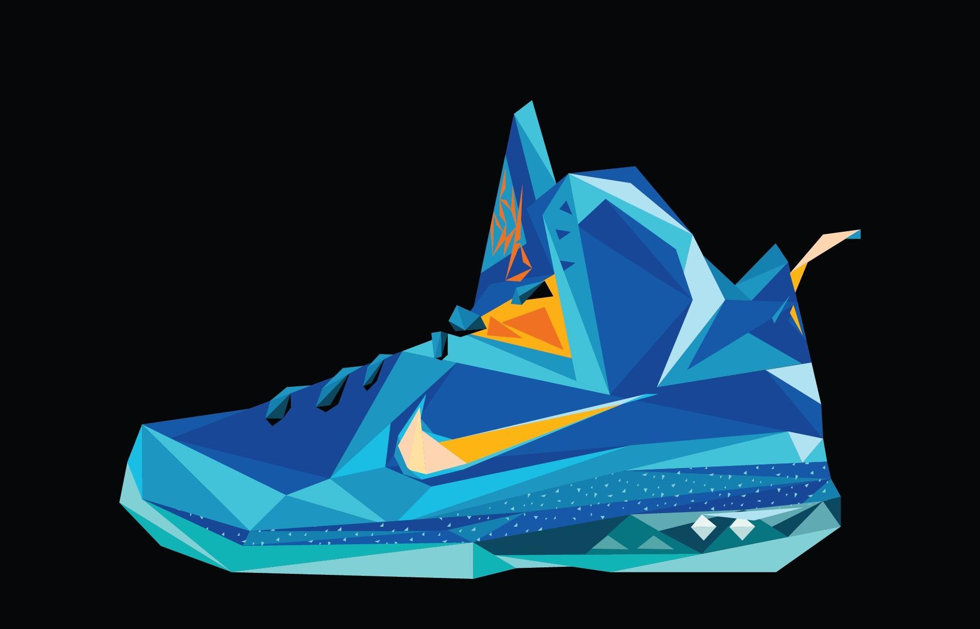 lebron cartoon shoes