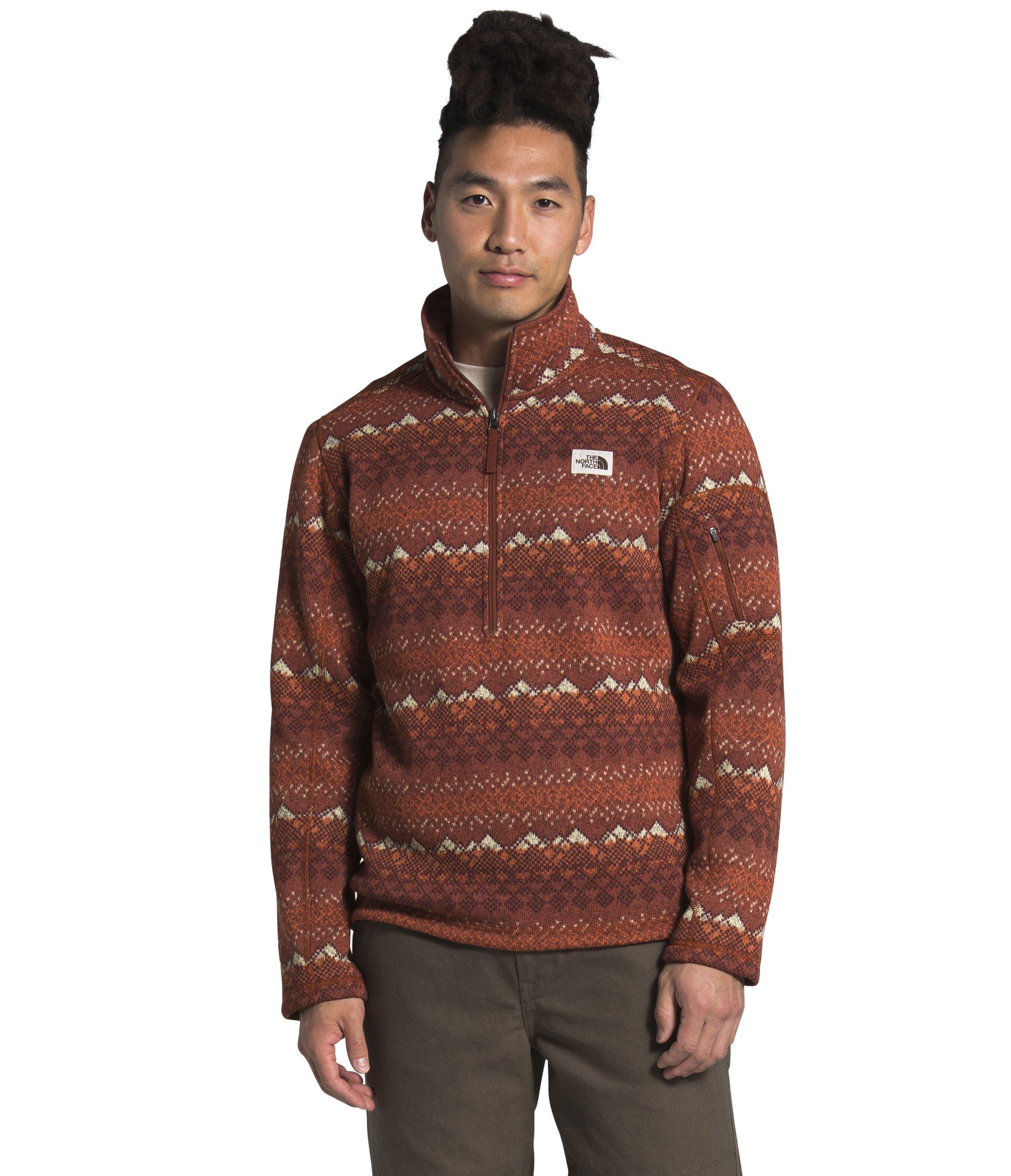 the north face men's novelty gordon lyons quarter zip pullover
