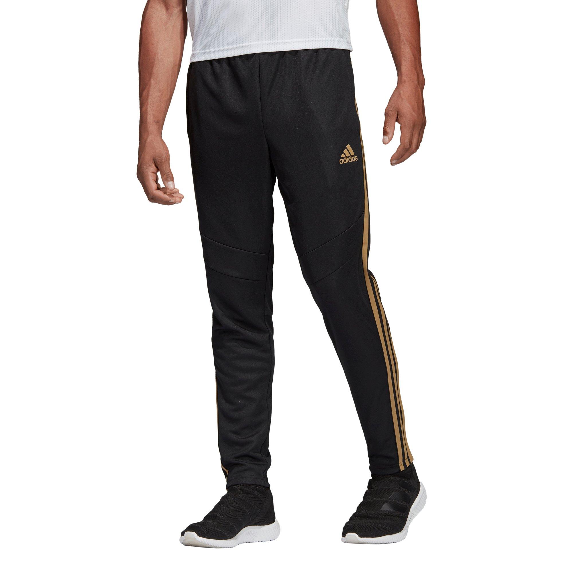 adidas tiro pants gold