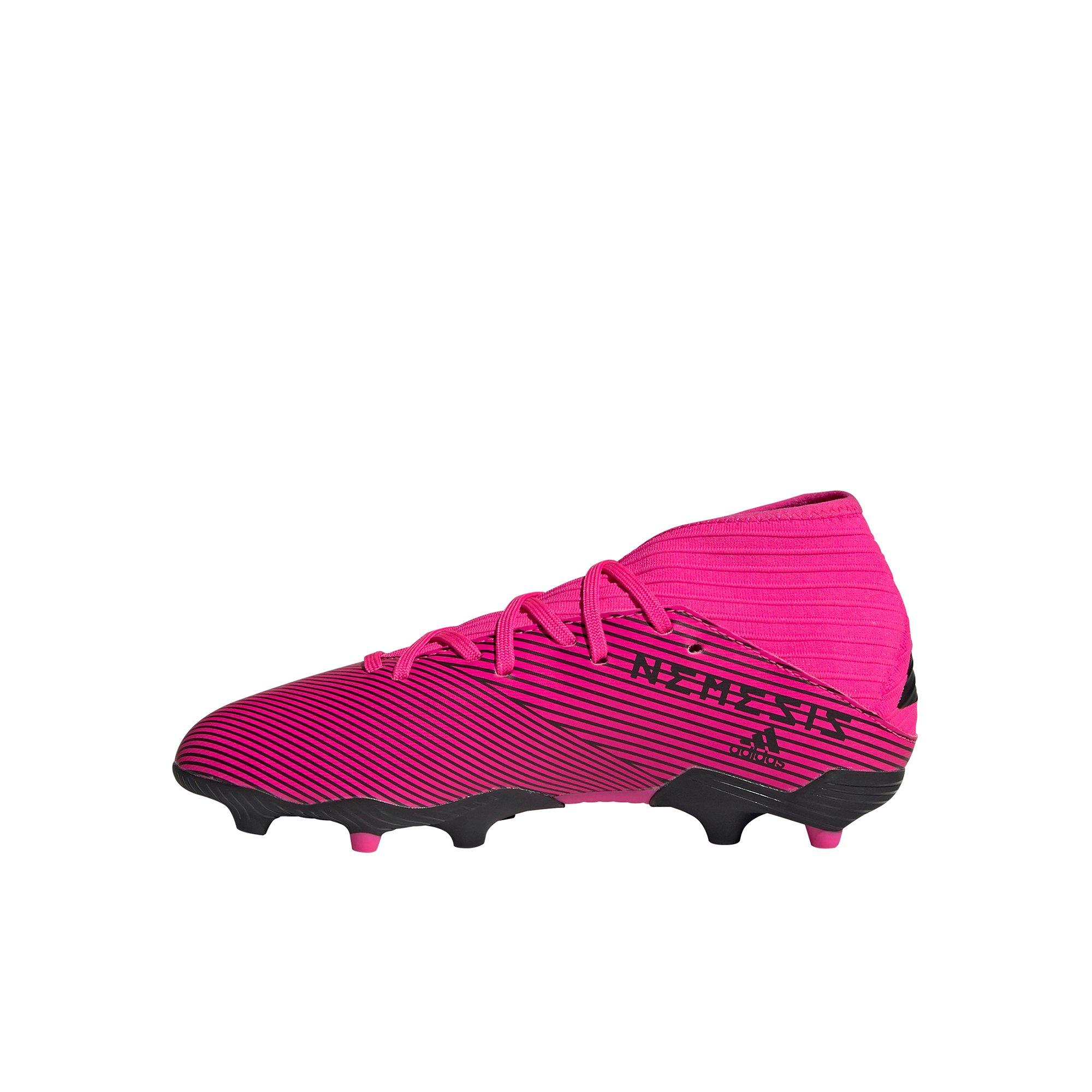 pink nemeziz cleats